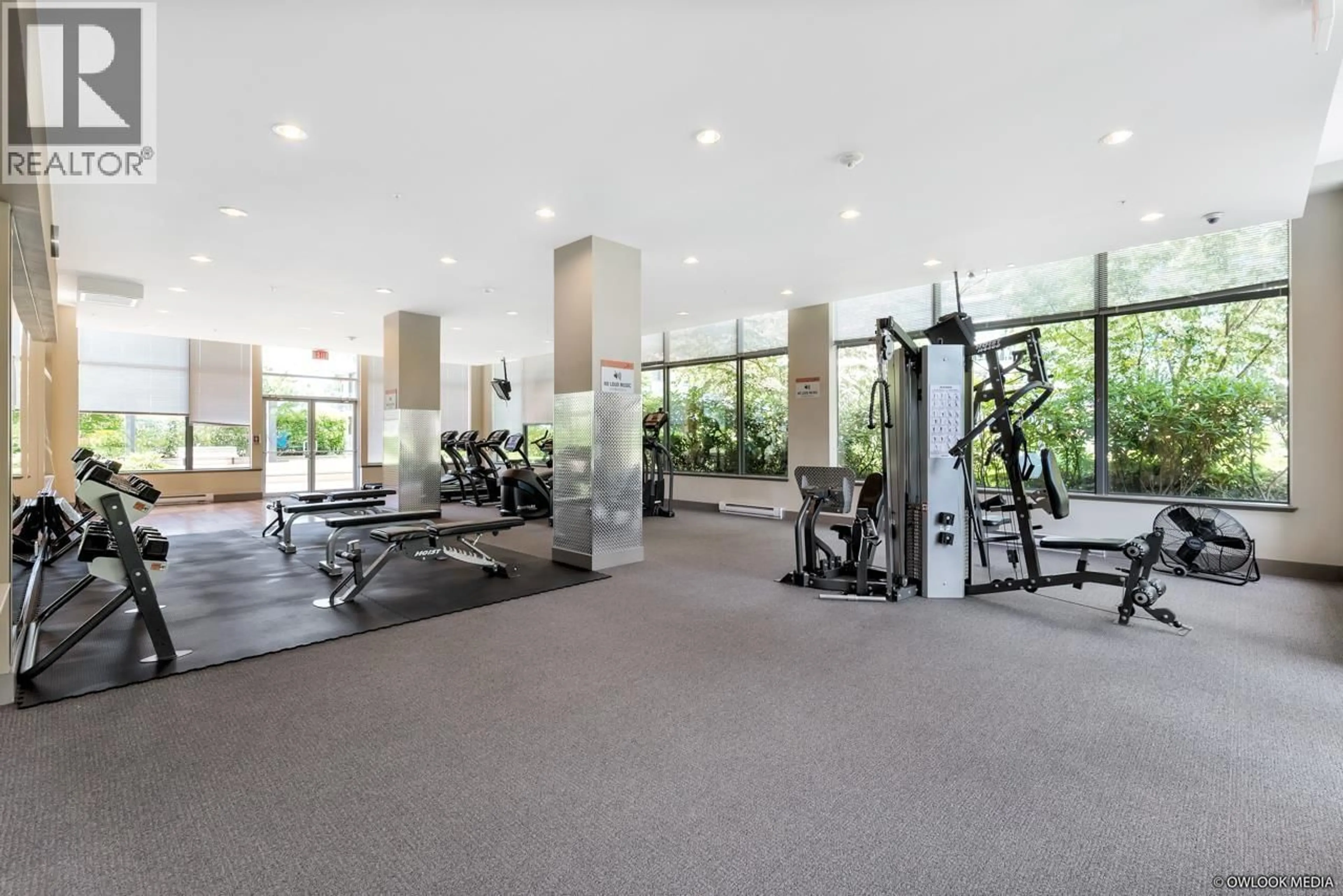 Gym or fitness room for 601 - 7362 ELMBRIDGE WAY, Richmond British Columbia V6X0A6