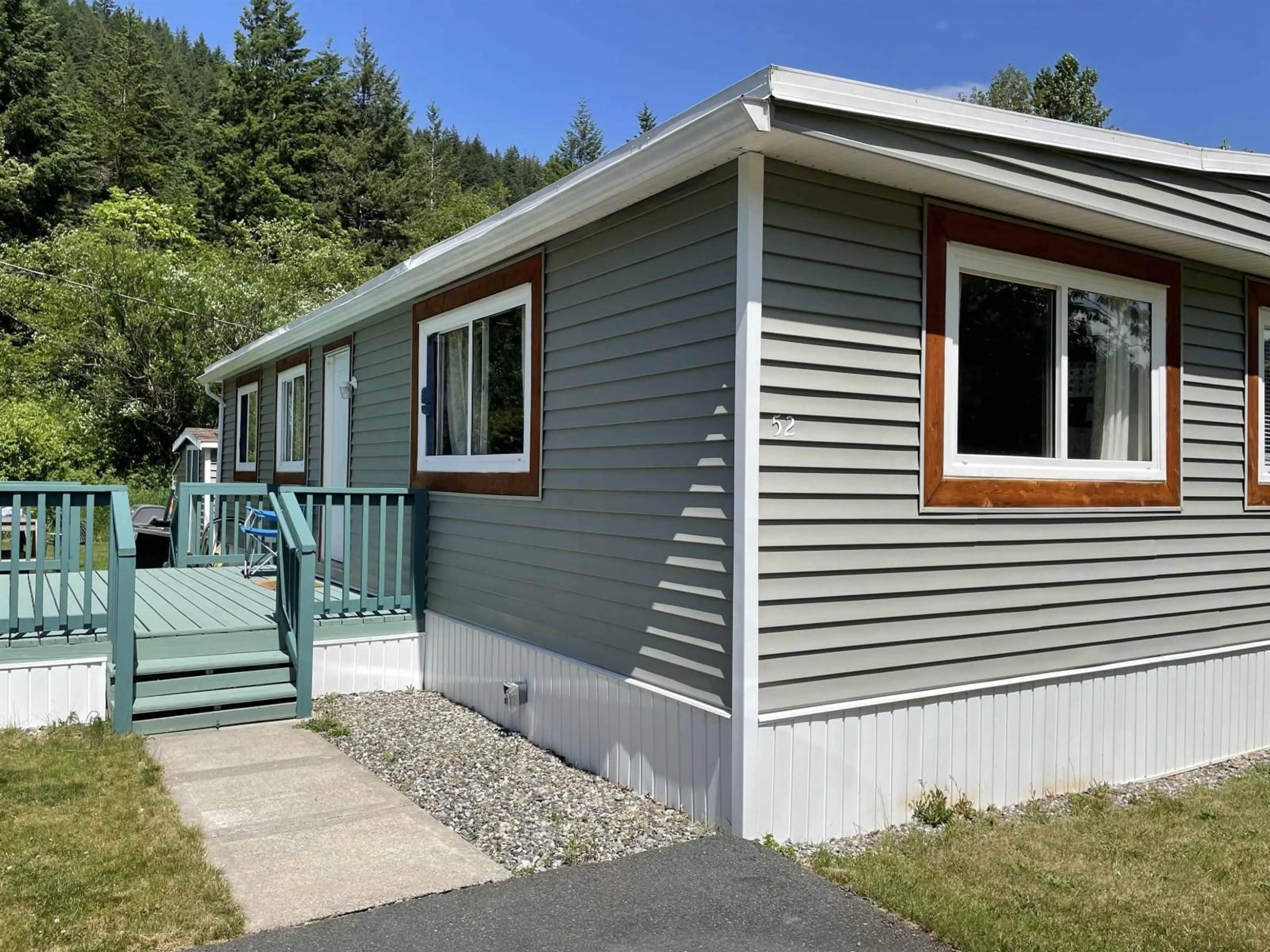 Home with vinyl exterior material, street for 52 - 65367 KAWKAWA LAKE ROAD, Hope British Columbia V0X1L1