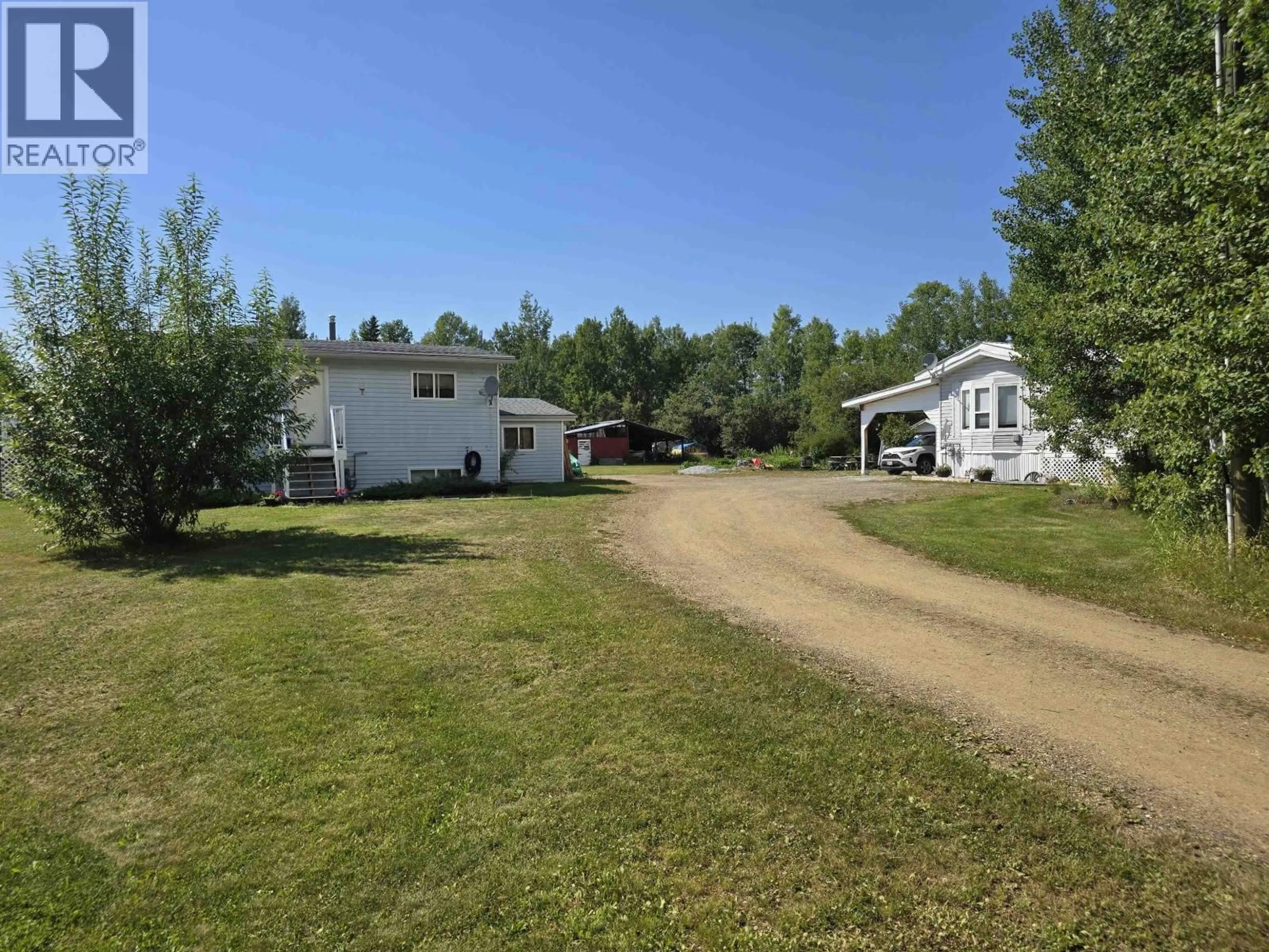 A pic from outside/outdoor area/front of a property/back of a property/a pic from drone, unknown for 9645 POOLEY ROAD, Prince George British Columbia V2N5V5