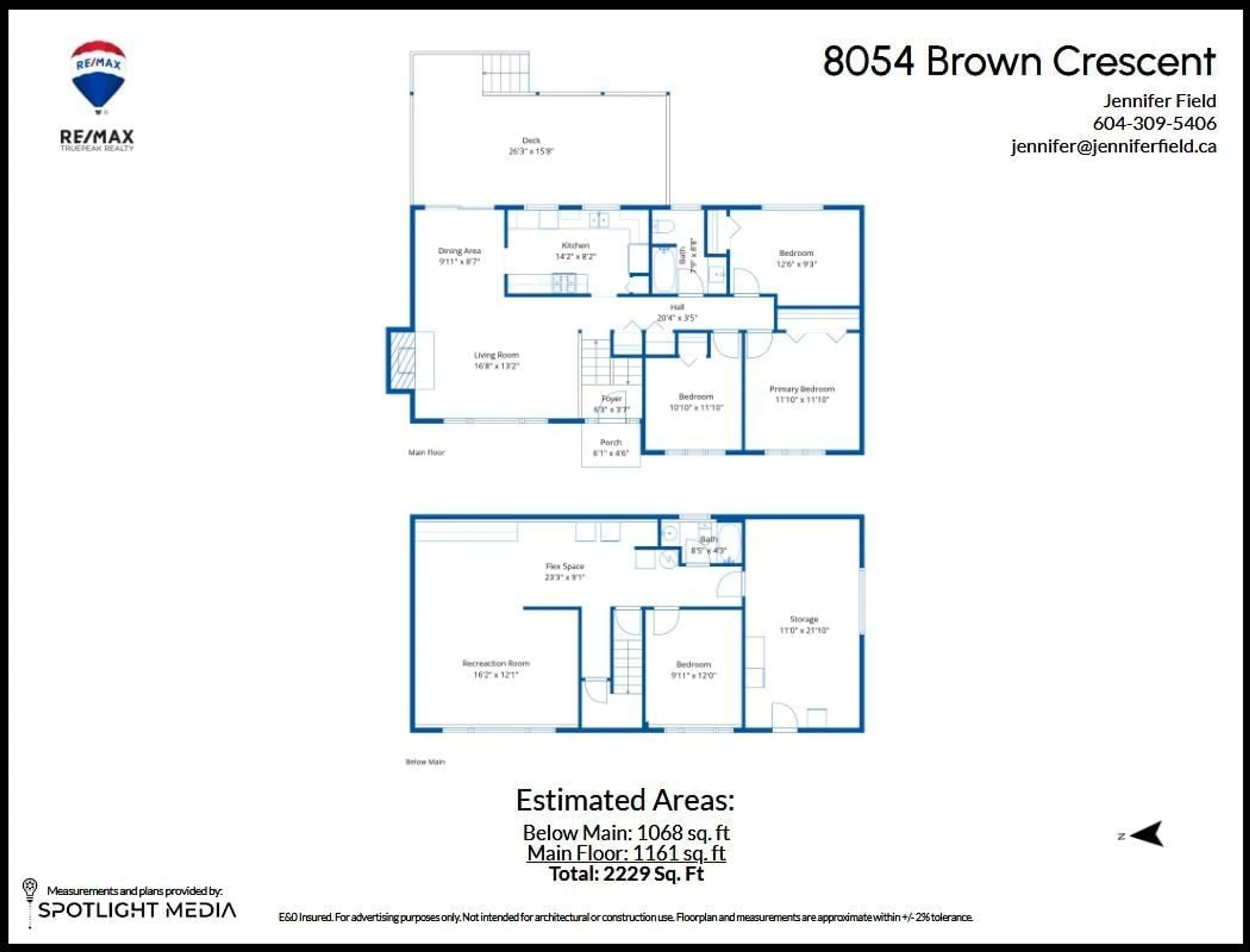 Floor plan for 8054 BROWN CRESCENT, Mission British Columbia V2V4K5