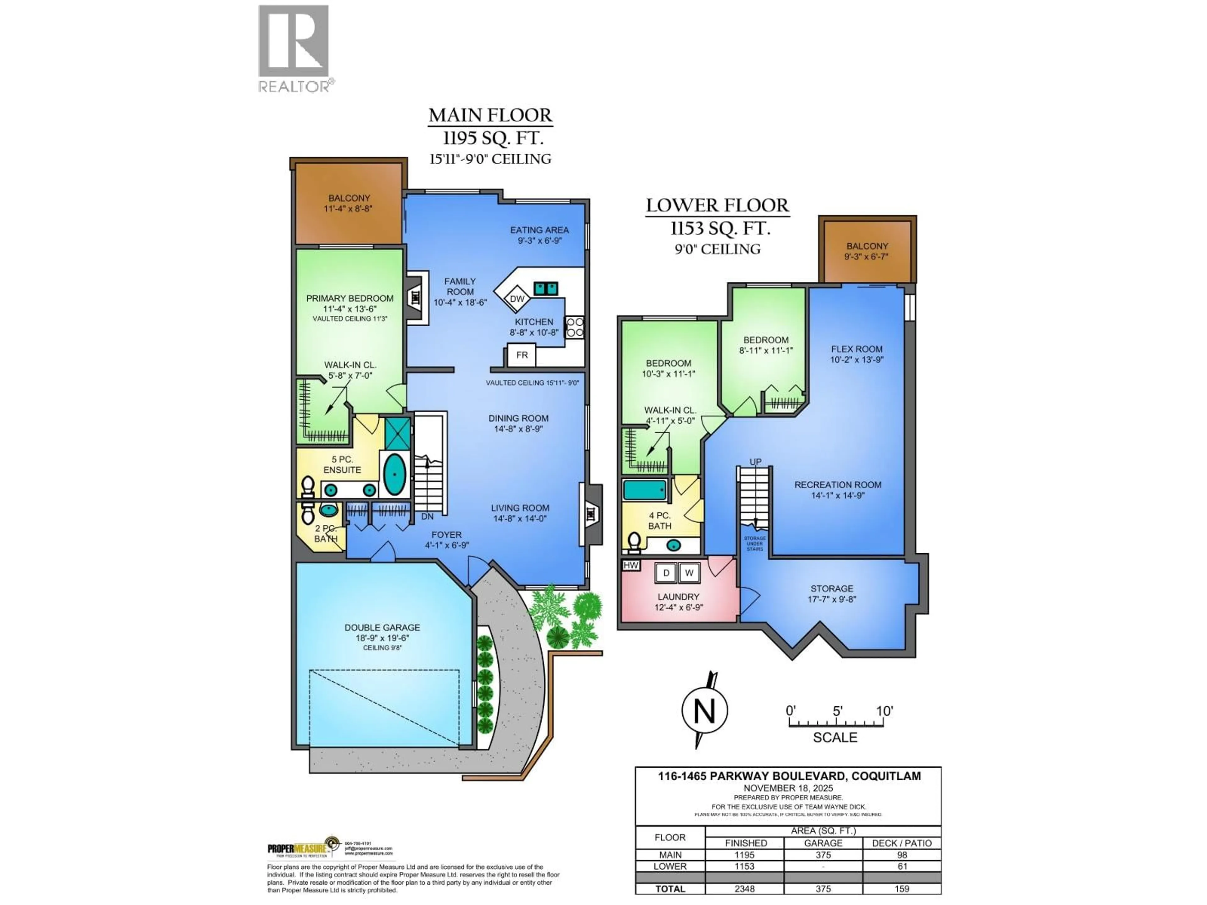 Floor plan for 116 - 1465 PARKWAY BOULEVARD, Coquitlam British Columbia V3E3E6