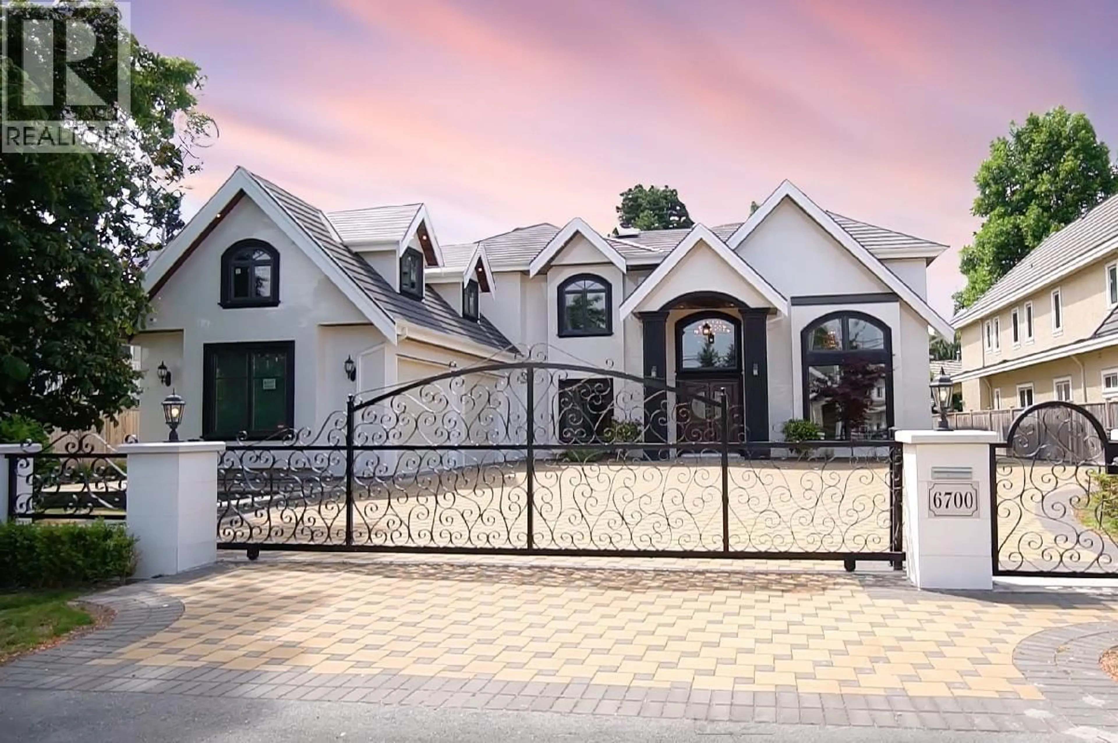 Home with brick exterior material, street for 6700 MAPLE ROAD, Richmond British Columbia V7E1G5