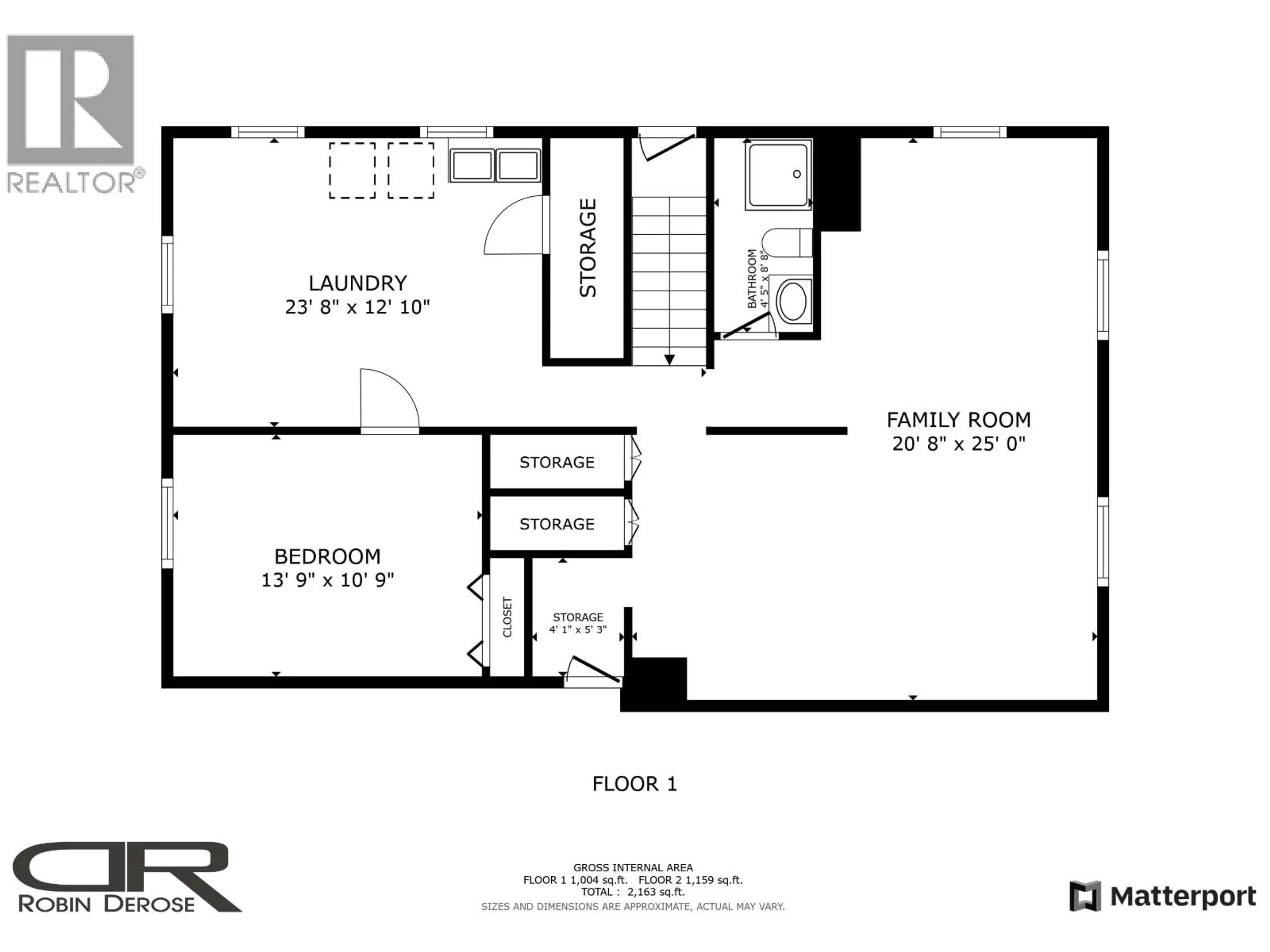 Floor plan for 9507 112 AVENUE, Fort St. John British Columbia V1J2W1