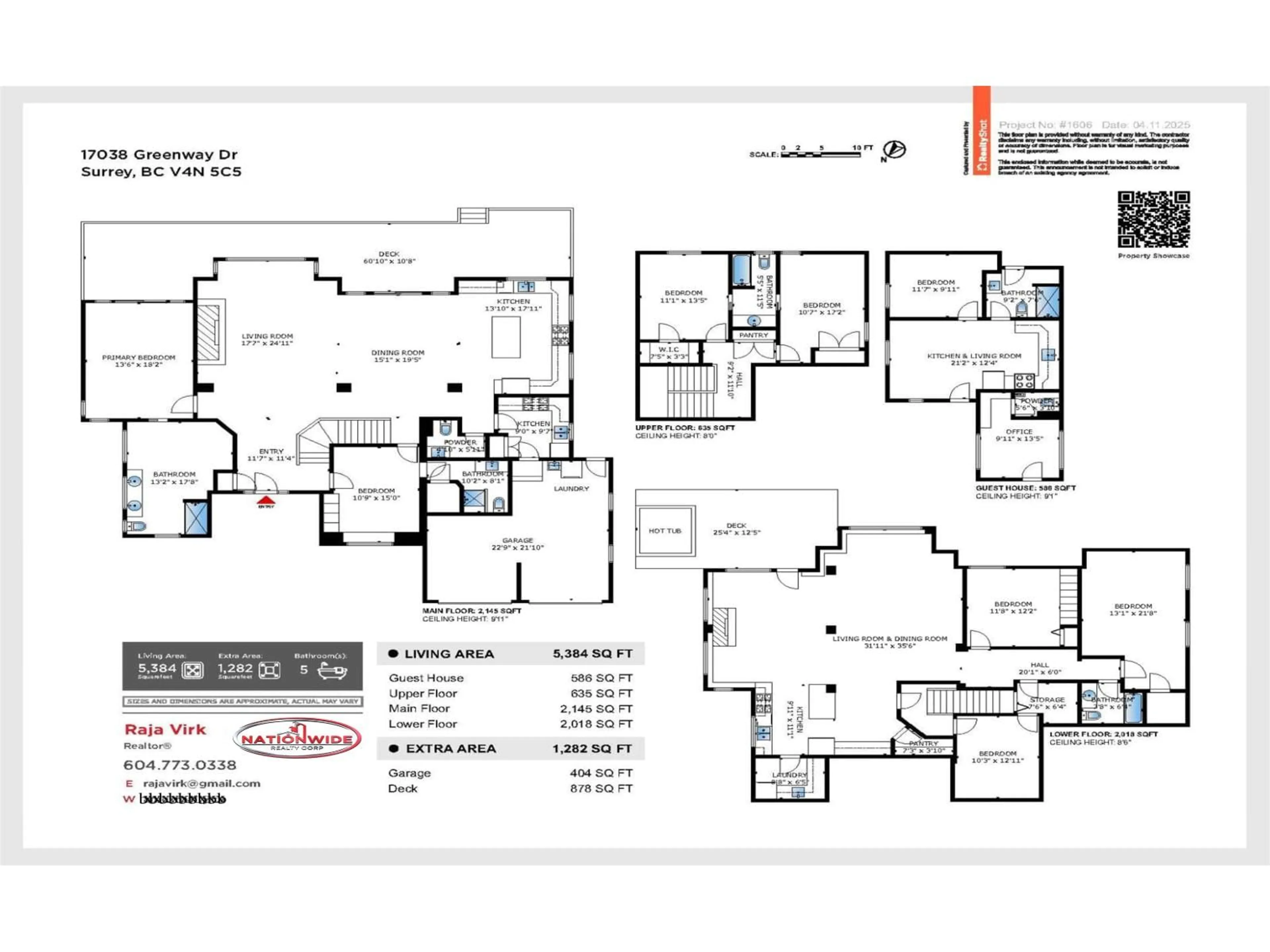 Floor plan for 17038 GREENWAY DRIVE, Surrey British Columbia V4C5C5