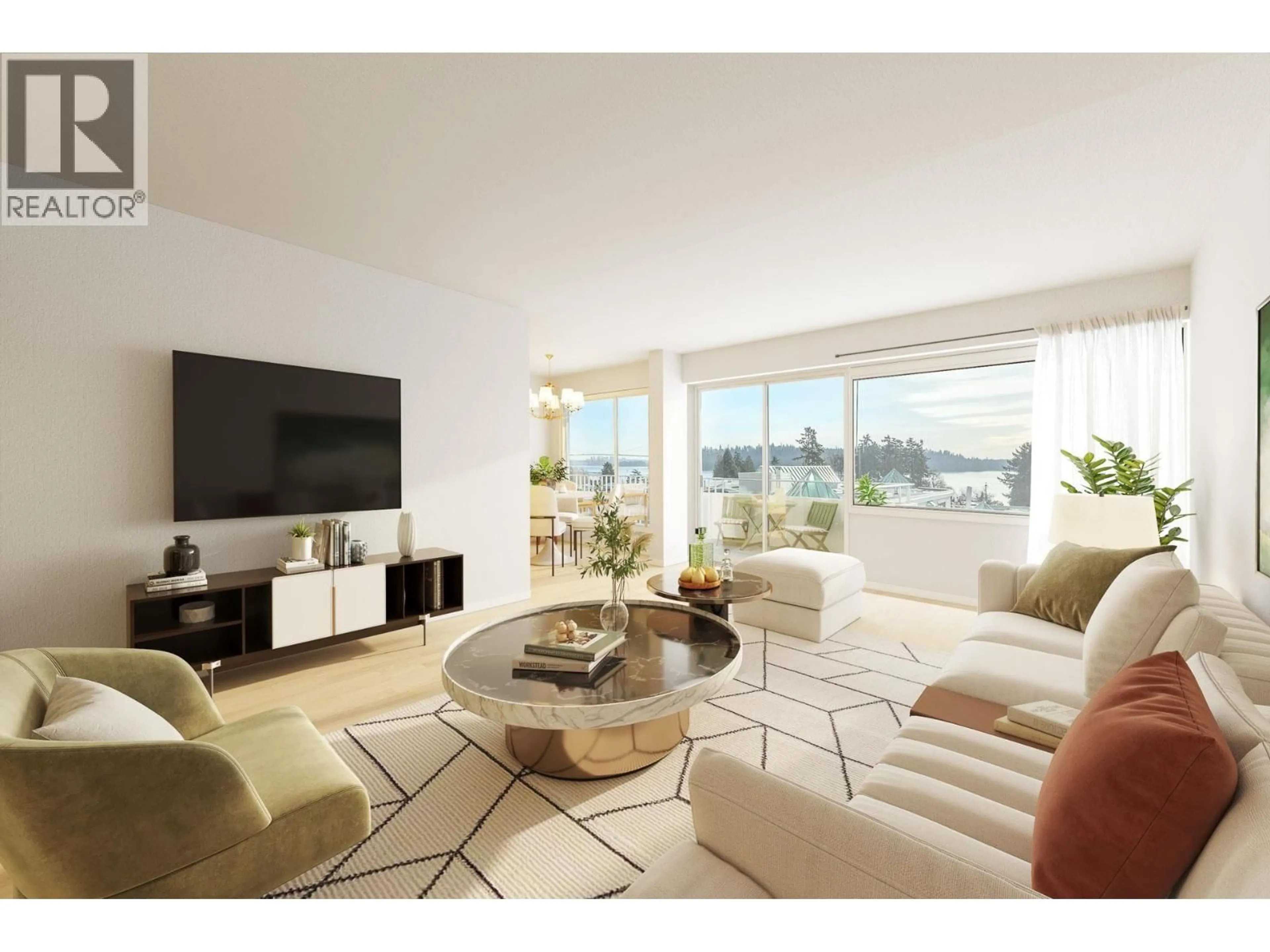 Living room with furniture, unknown for 203 - 1730 DUCHESS AVENUE, West Vancouver British Columbia V7V1P9