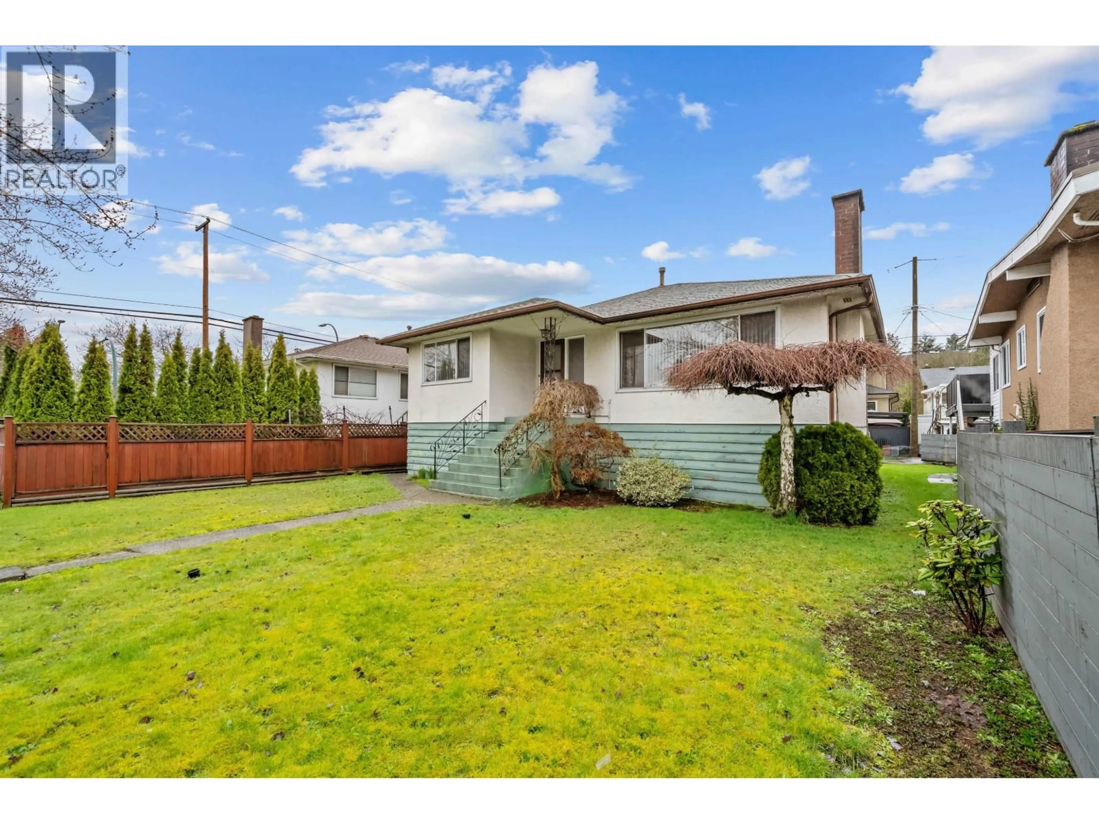A pic from outside/outdoor area/front of a property/back of a property/a pic from drone, street for 3115 49 AVENUE, Vancouver British Columbia V5S1L2