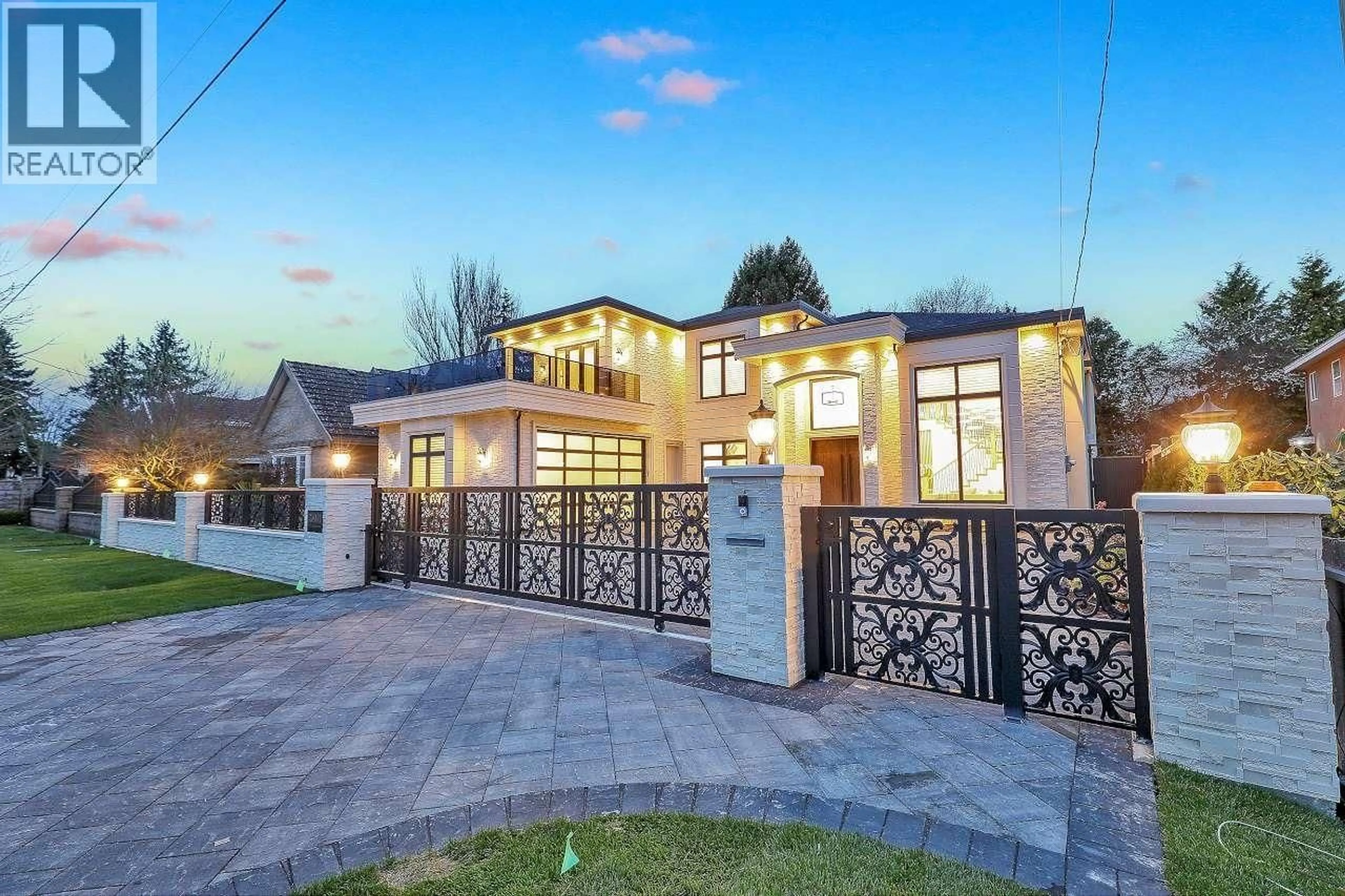 Home with brick exterior material, street for 5891 RIVERDALE DRIVE, Richmond British Columbia V7C2E4