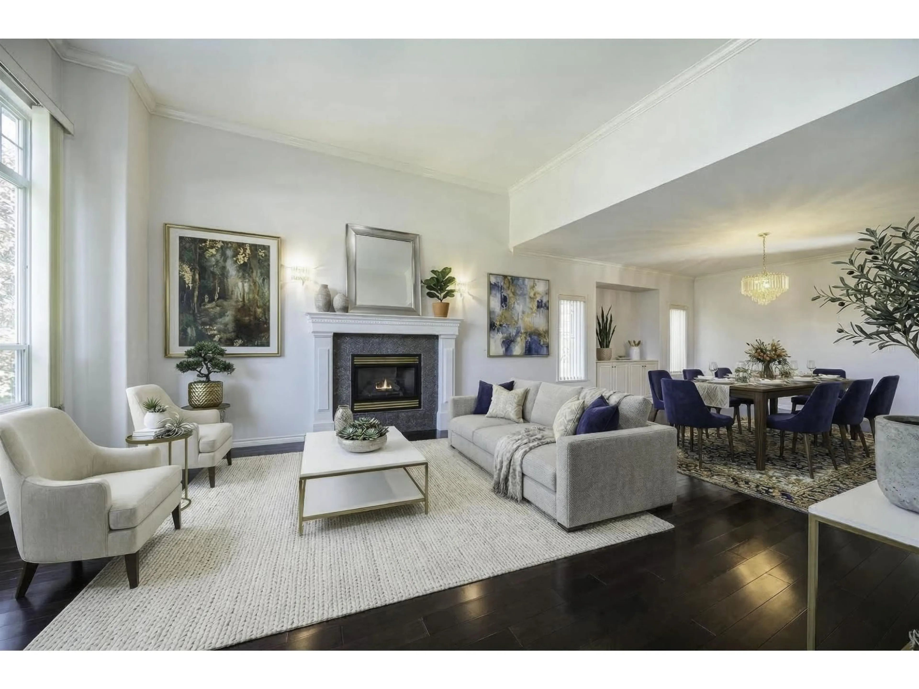 Living room with furniture, unknown for 6312 186 STREET, Surrey British Columbia V3S8J5