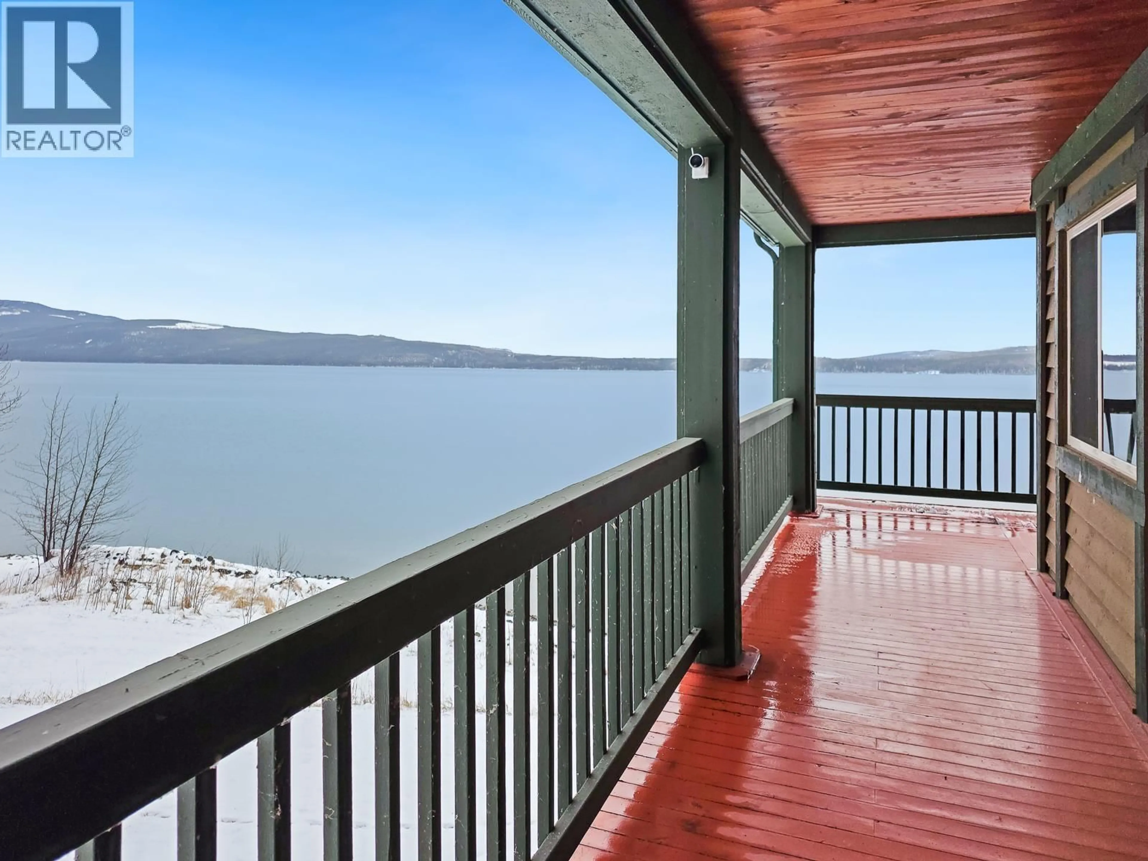 Balcony in the apartment, water/lake/river/ocean view for 781 FRANCOIS LAKE ROAD, Burns Lake British Columbia V0J1E2