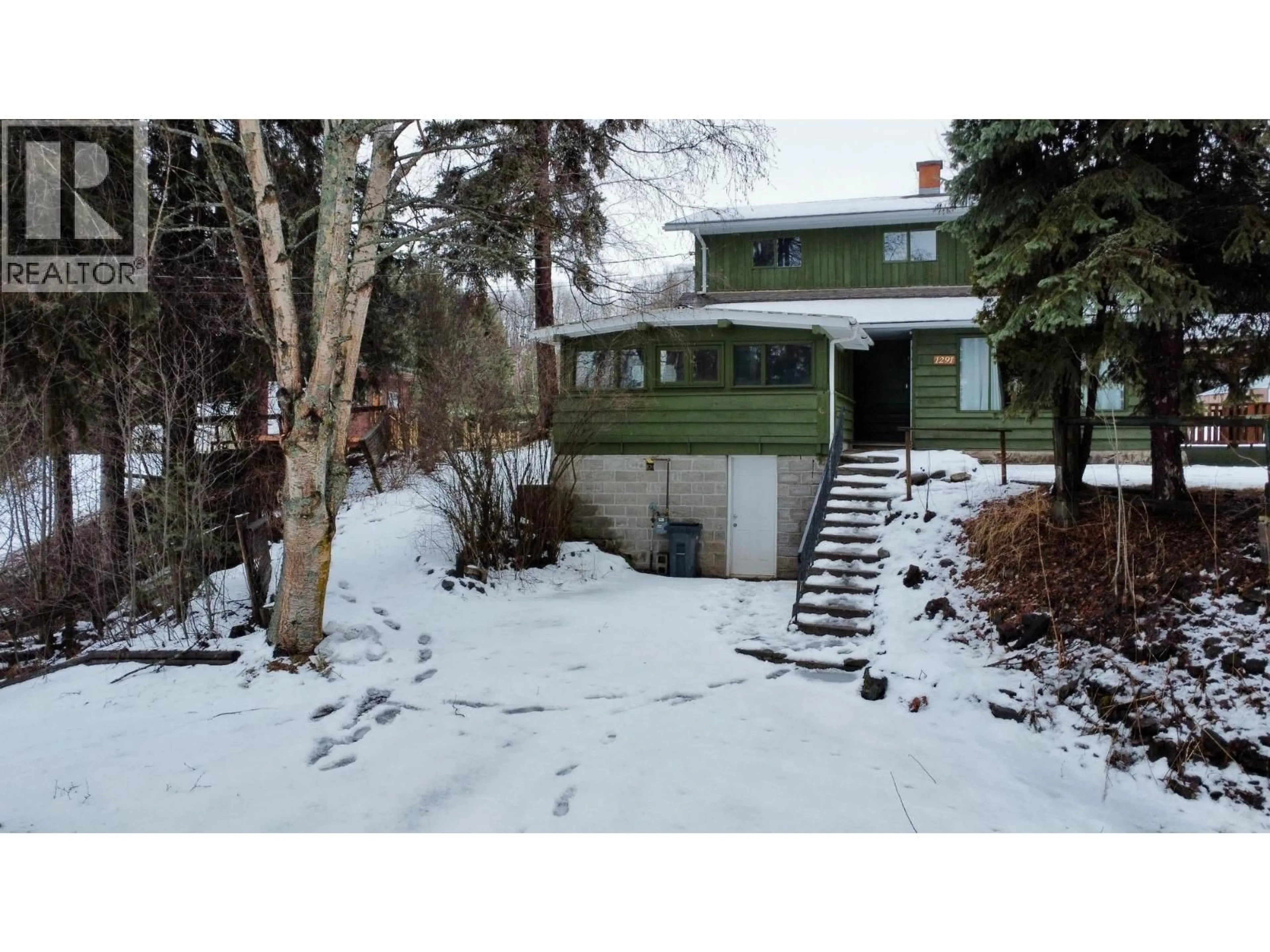 A pic from outside/outdoor area/front of a property/back of a property/a pic from drone, street for 1291 COALMINE ROAD, Telkwa British Columbia V0J2X0