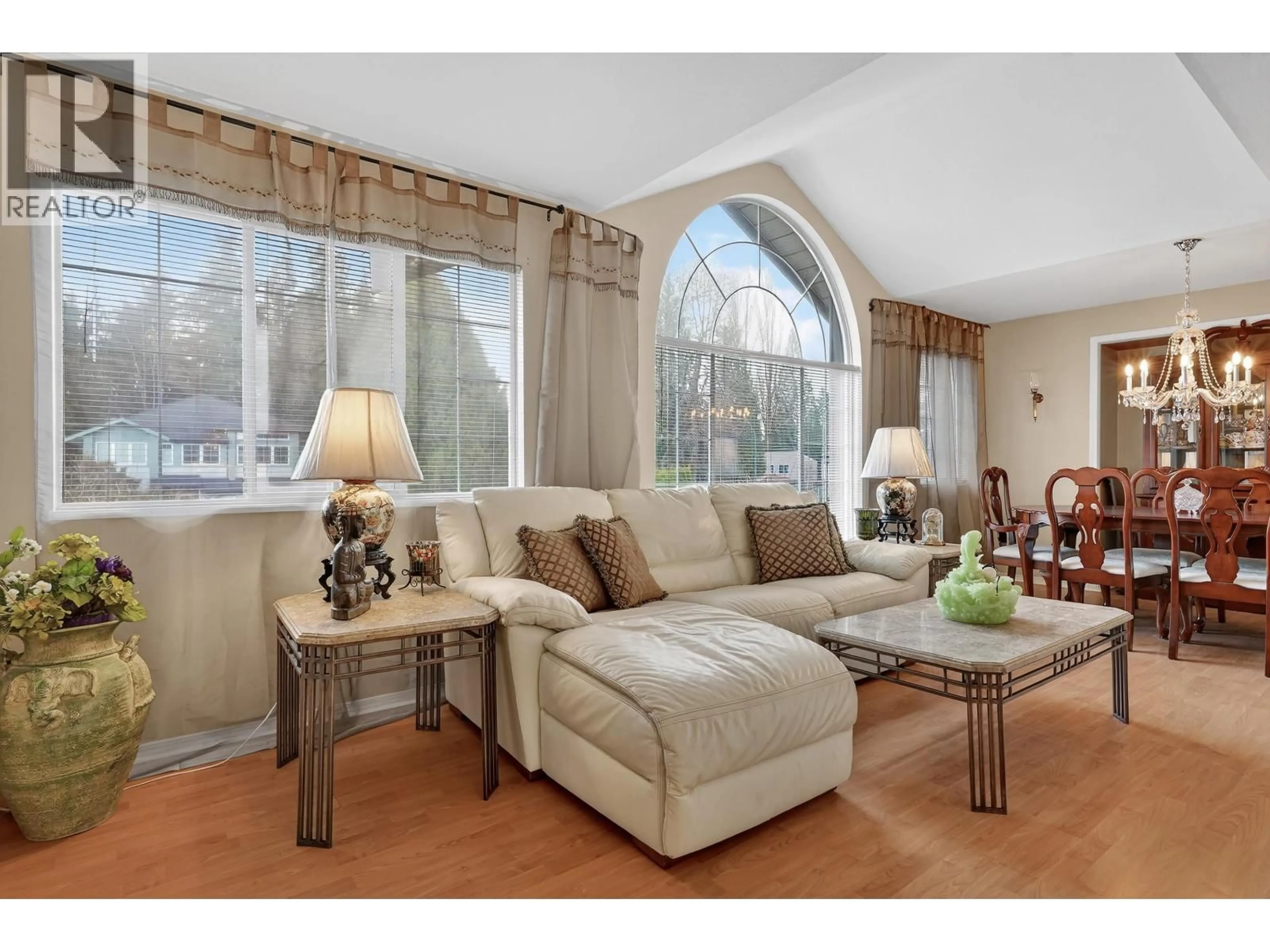 Living room with furniture, wood/laminate floor for 2996 MARCELLIN PLACE, Coquitlam British Columbia V3C6E7