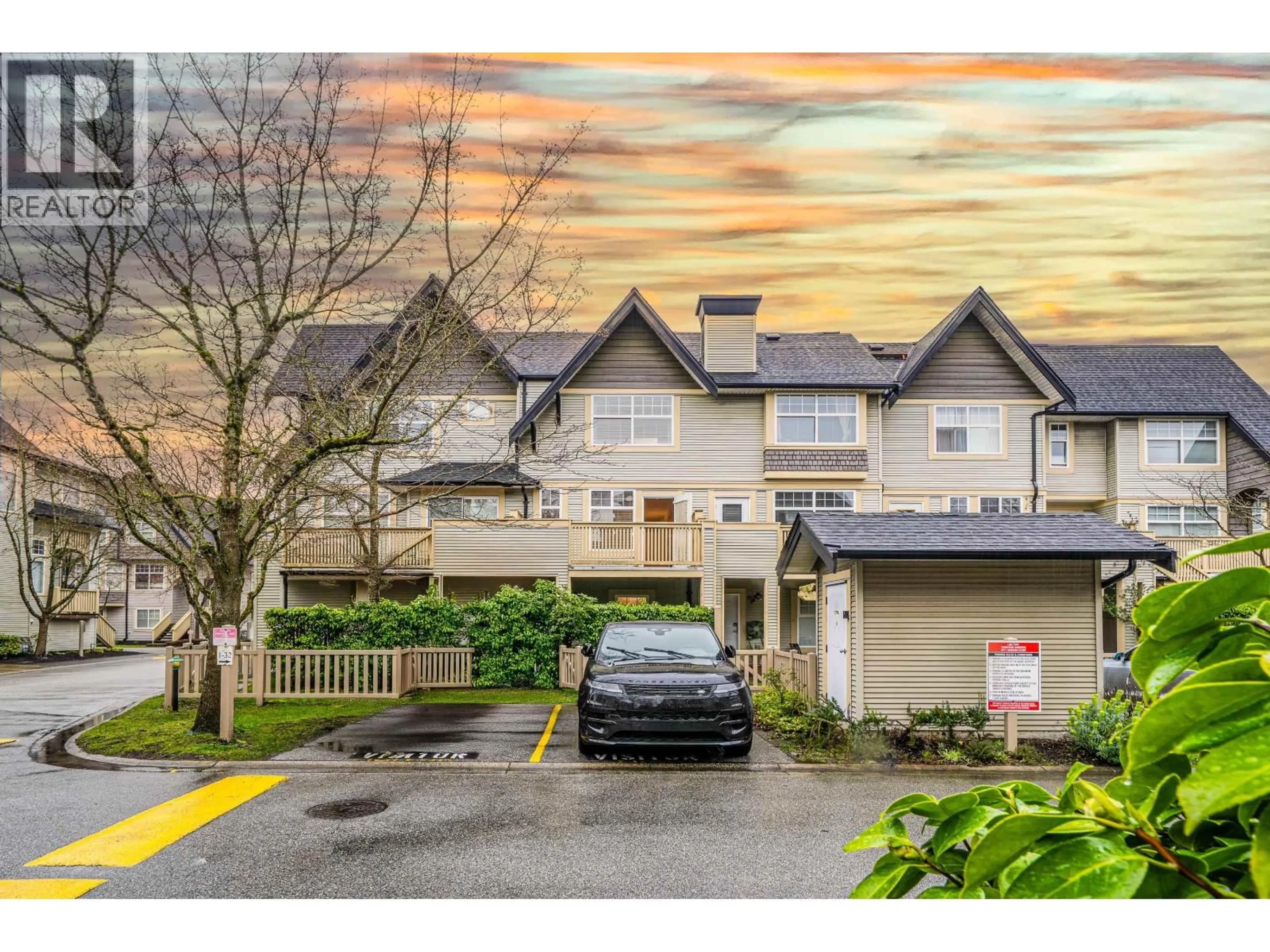 A pic from outside/outdoor area/front of a property/back of a property/a pic from drone, street for 83 - 3711 ROBSON COURT, Richmond British Columbia V7C5T8