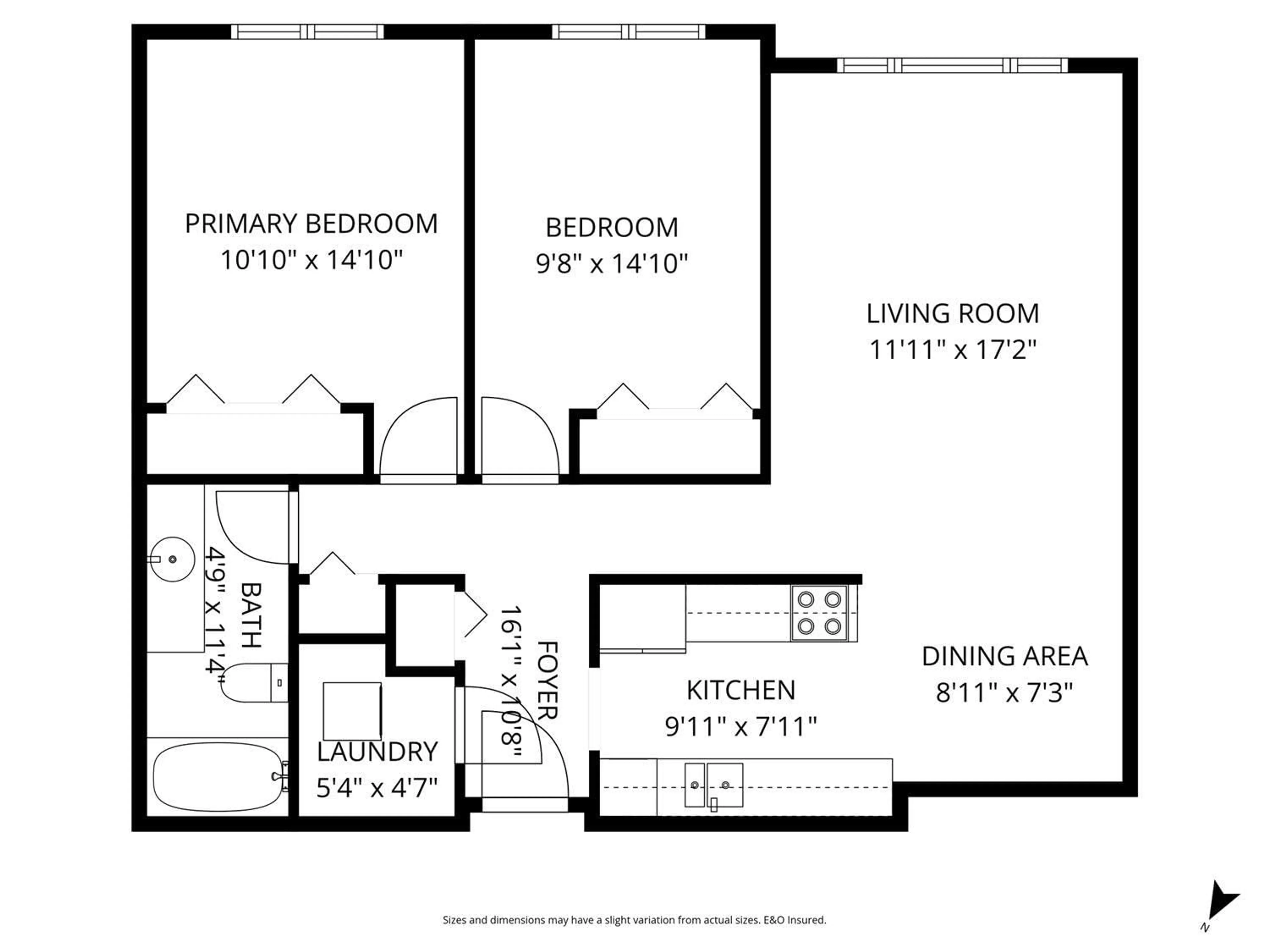Floor plan for 115 - 45598 MCINTOSH DRIVE, Chilliwack British Columbia V2P7J3