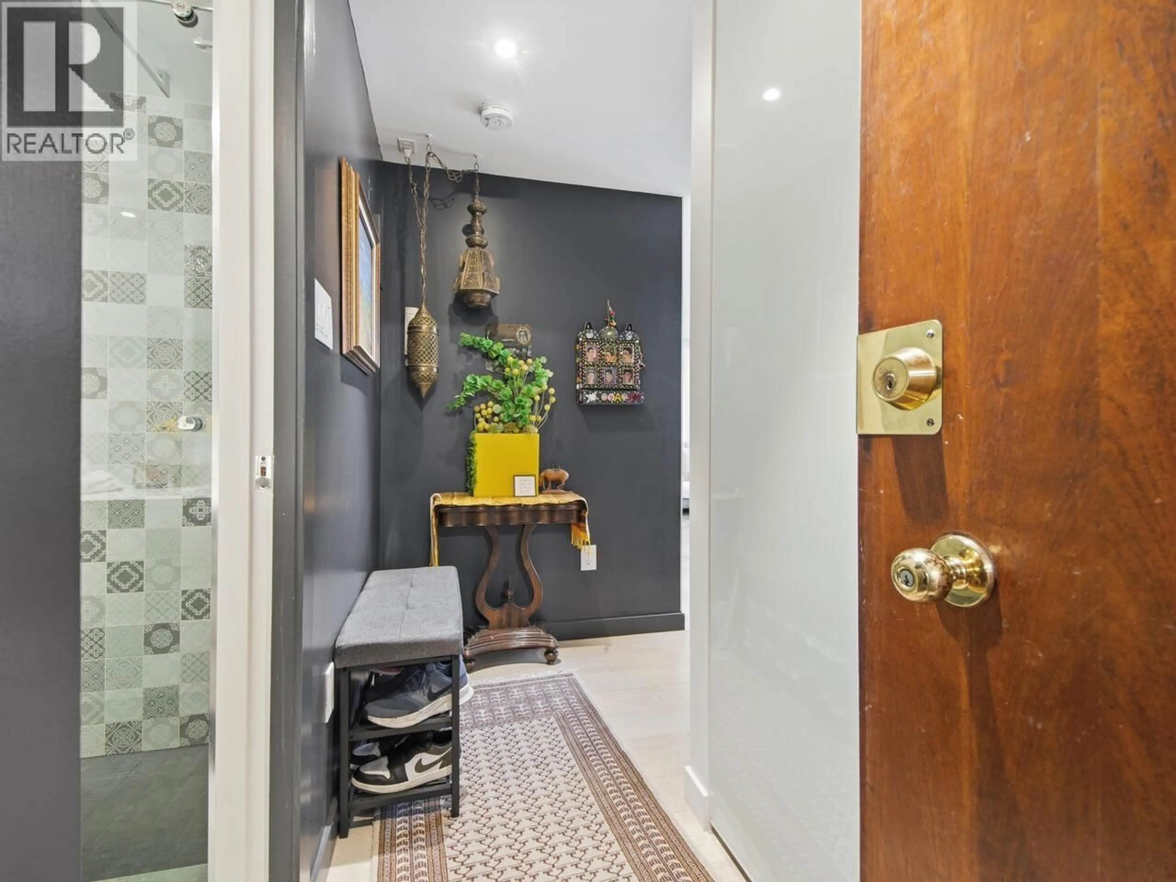 Indoor entryway for 1203 - 1850 COMOX STREET, Vancouver British Columbia V6G1R3
