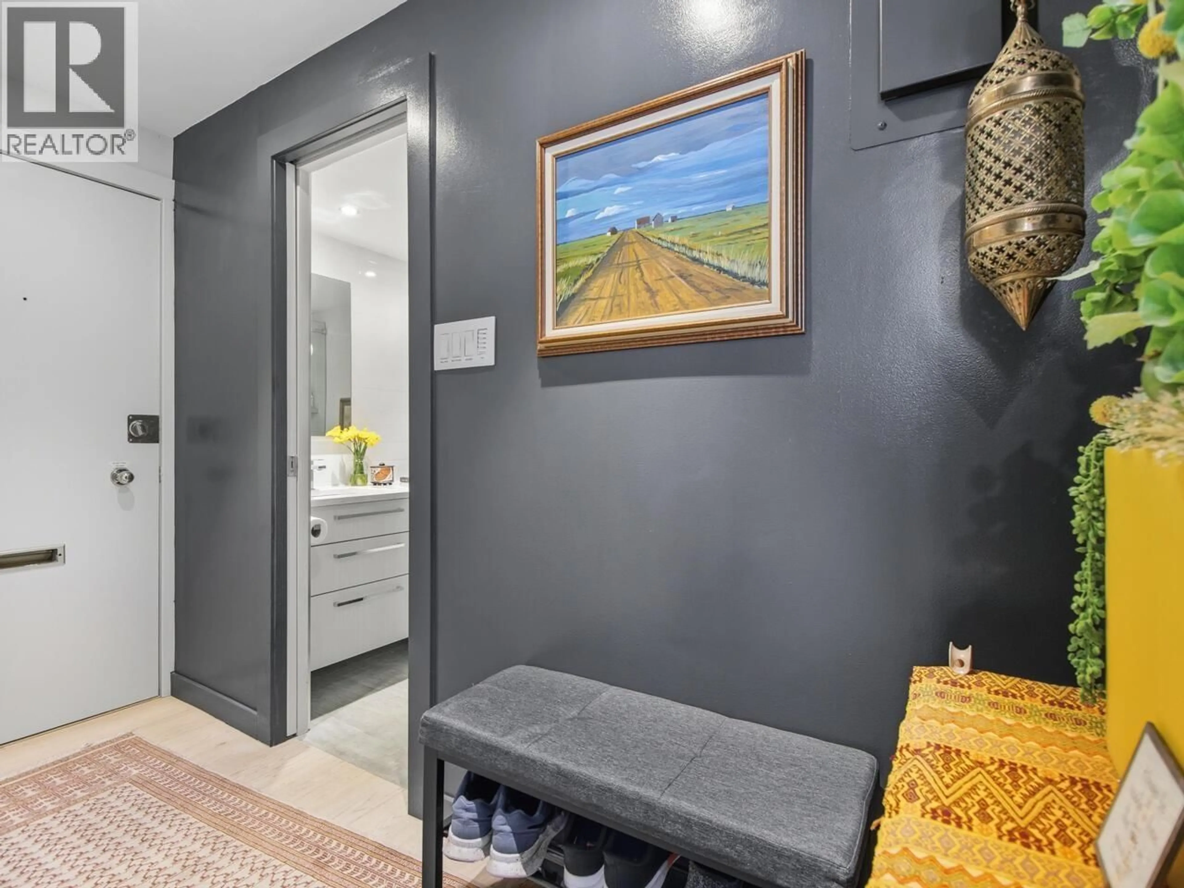 Indoor entryway for 1203 - 1850 COMOX STREET, Vancouver British Columbia V6G1R3