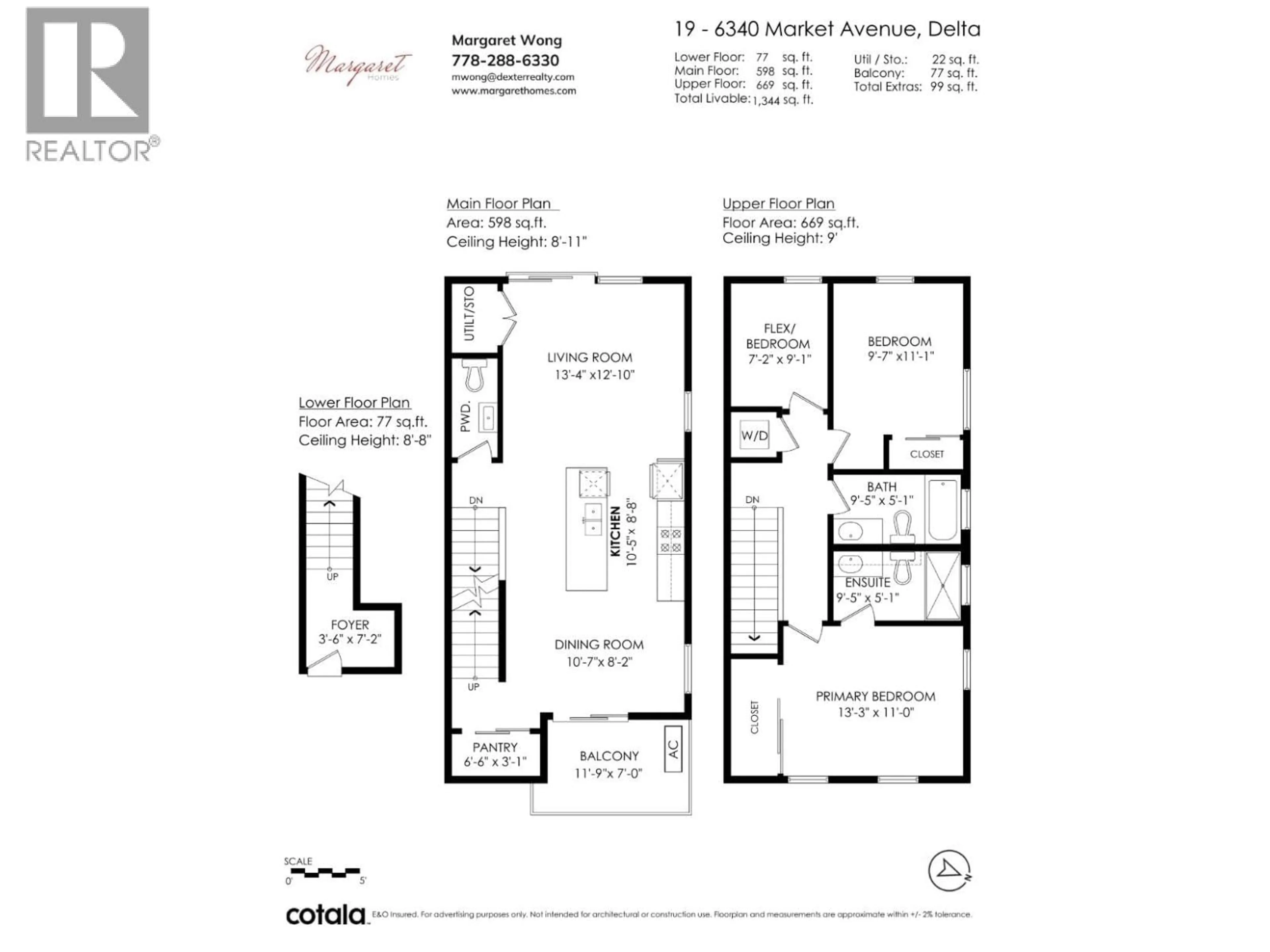 Floor plan for 19 - 6340 MARKET AVENUE, Delta British Columbia V4L0B1