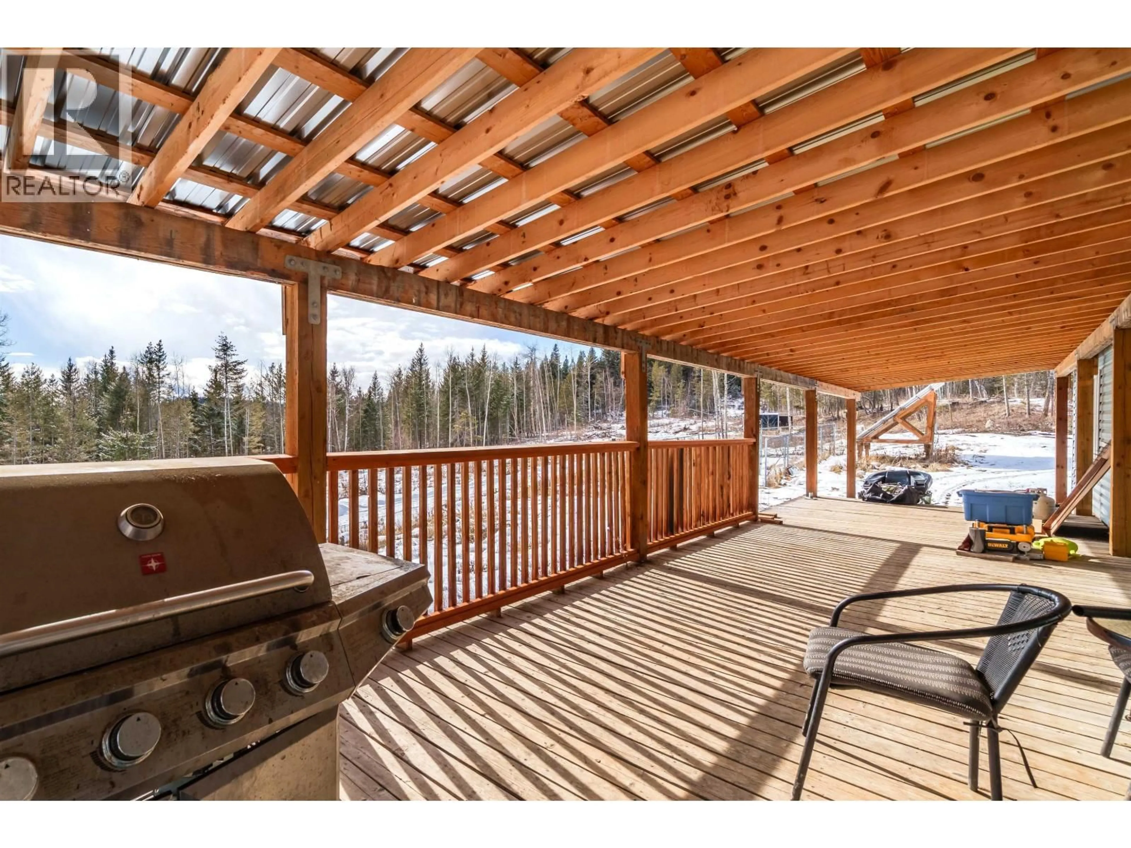 Patio, mountain view for 6293 HILLSIDE DRIVE, Forest Grove British Columbia V0K1M0