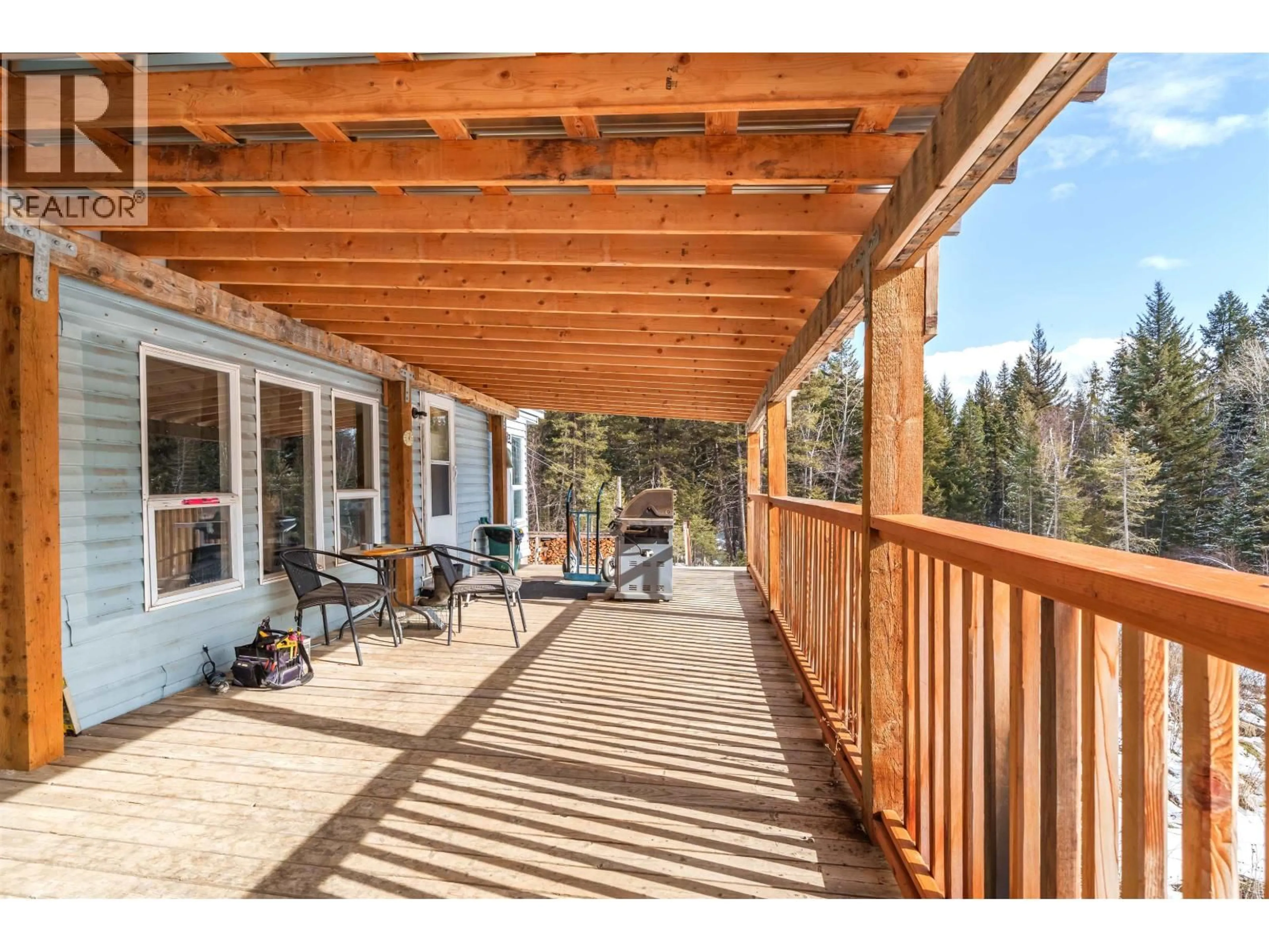 Patio, mountain view for 6293 HILLSIDE DRIVE, Forest Grove British Columbia V0K1M0