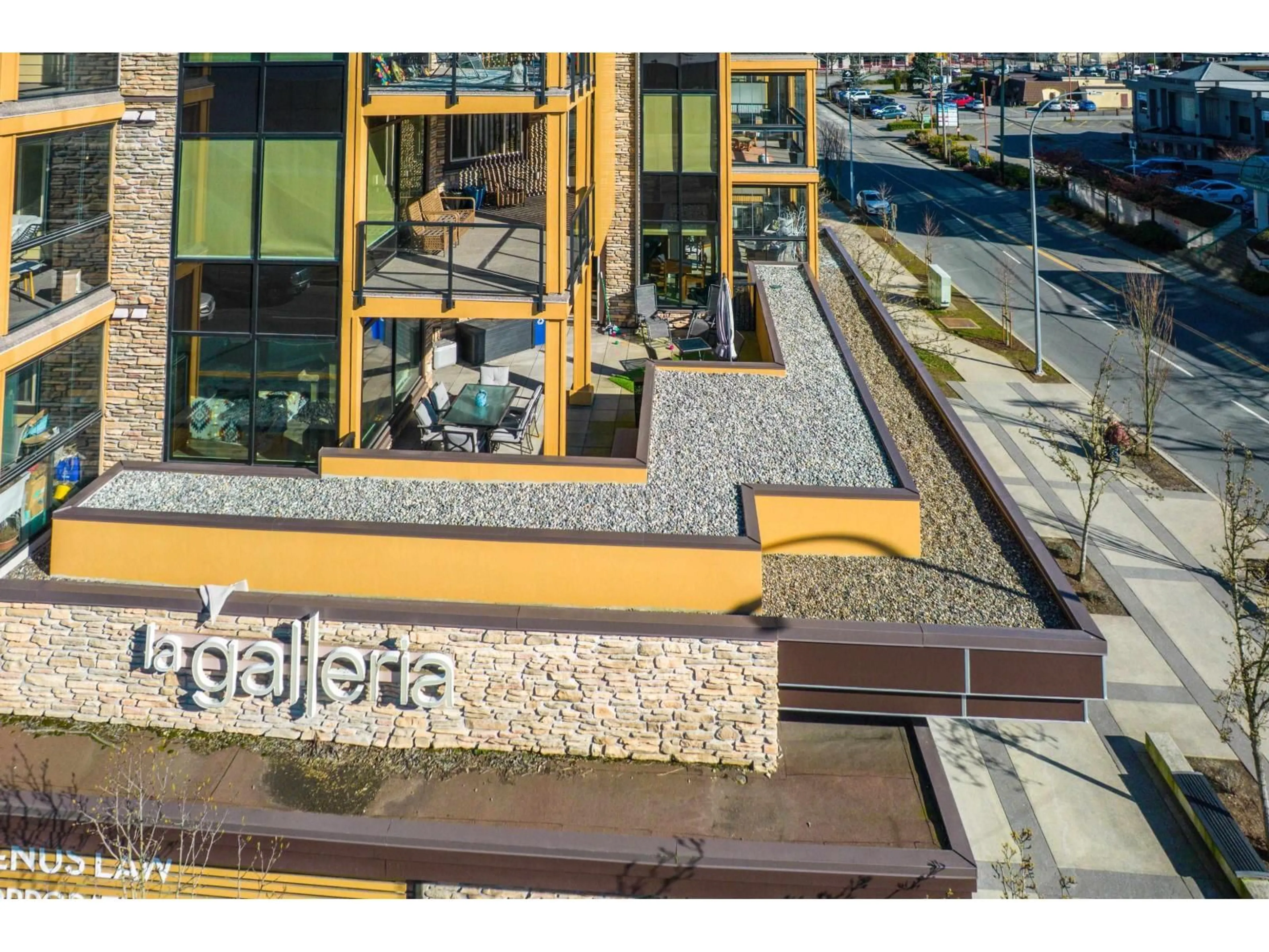 A pic from outside/outdoor area/front of a property/back of a property/a pic from drone, street for 326 - 2860 TRETHEWEY STREET, Abbotsford British Columbia V2T0G5