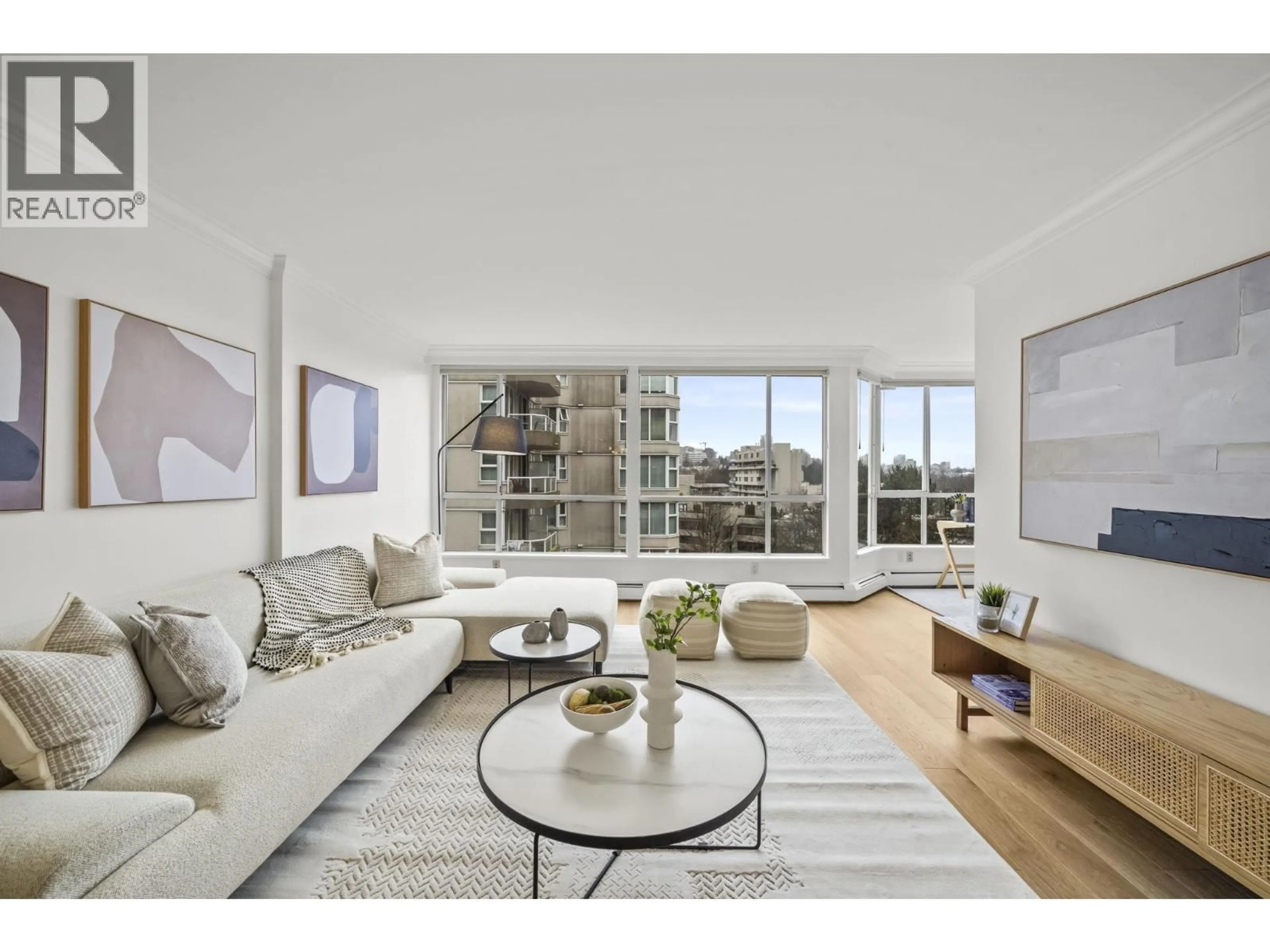 Living room with furniture, unknown for 809 - 518 MOBERLY ROAD, Vancouver British Columbia V5Z4G3