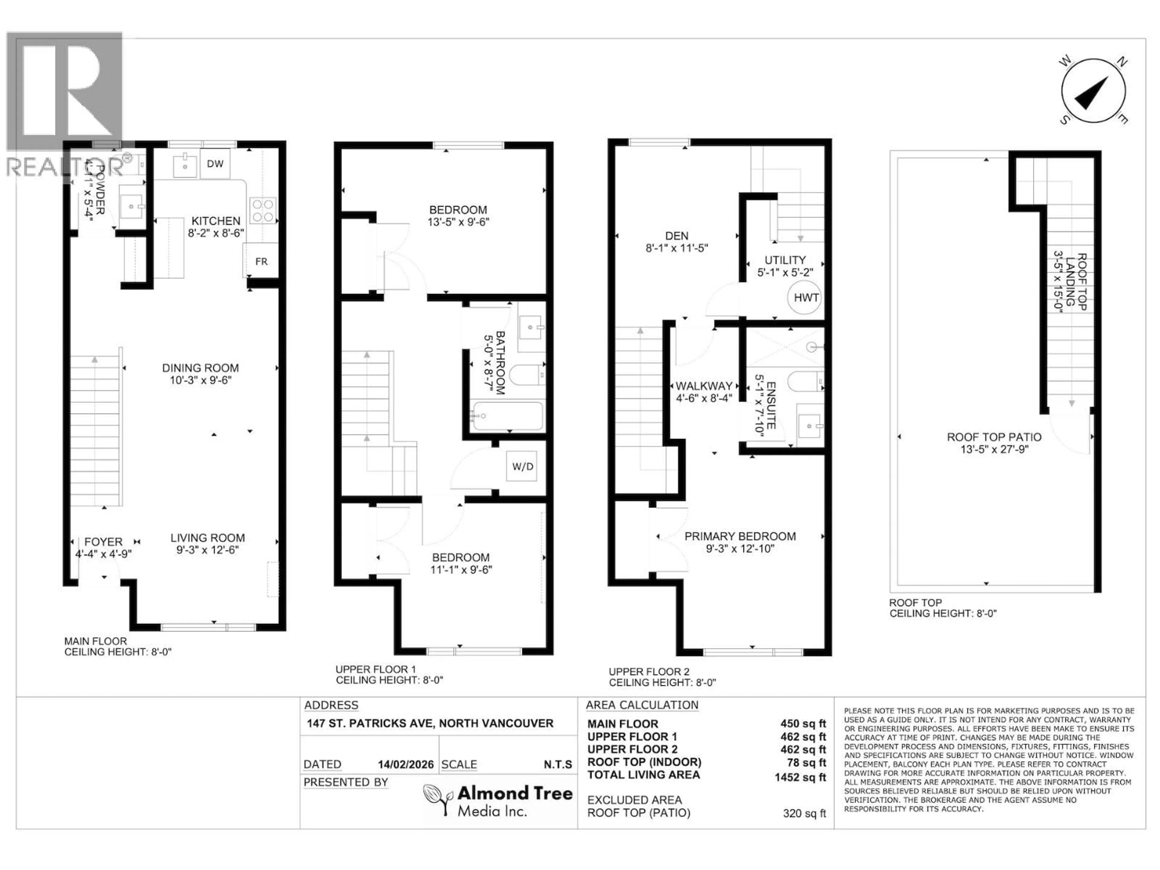 Floor plan for 147 ST. PATRICKS AVENUE, North Vancouver British Columbia V7L0E7