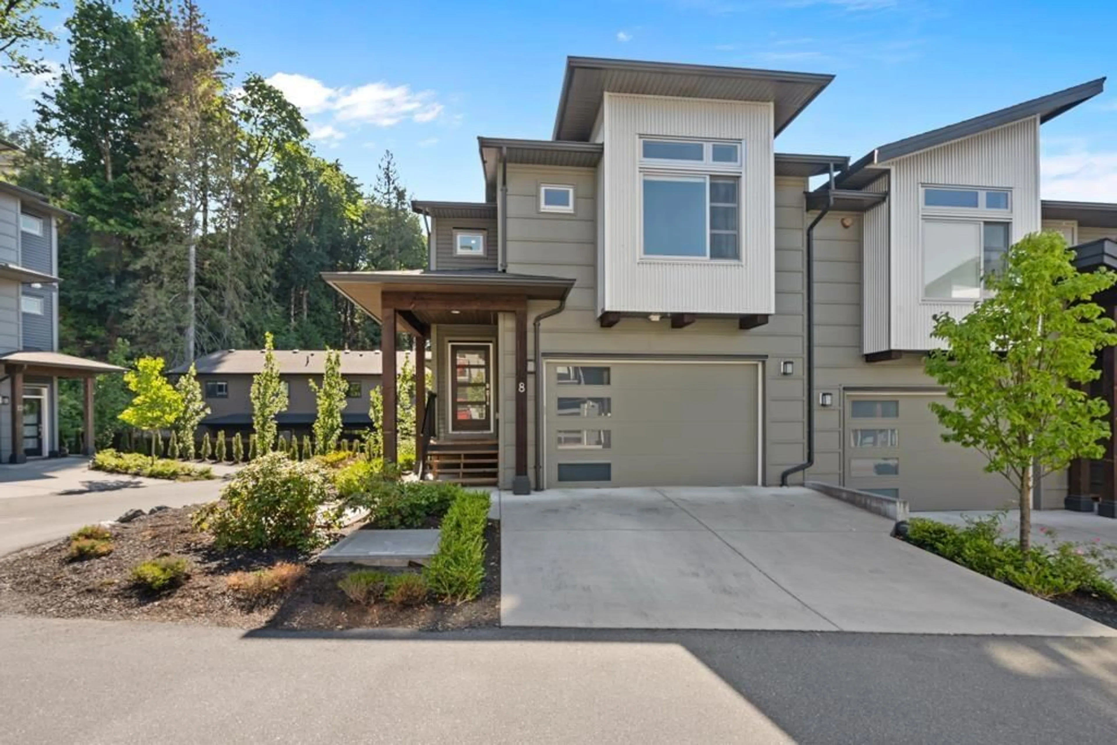 Home with brick exterior material, street for 8 - 43680 CHILLIWACK MOUNTAIN ROAD, Chilliwack British Columbia V2R6A6
