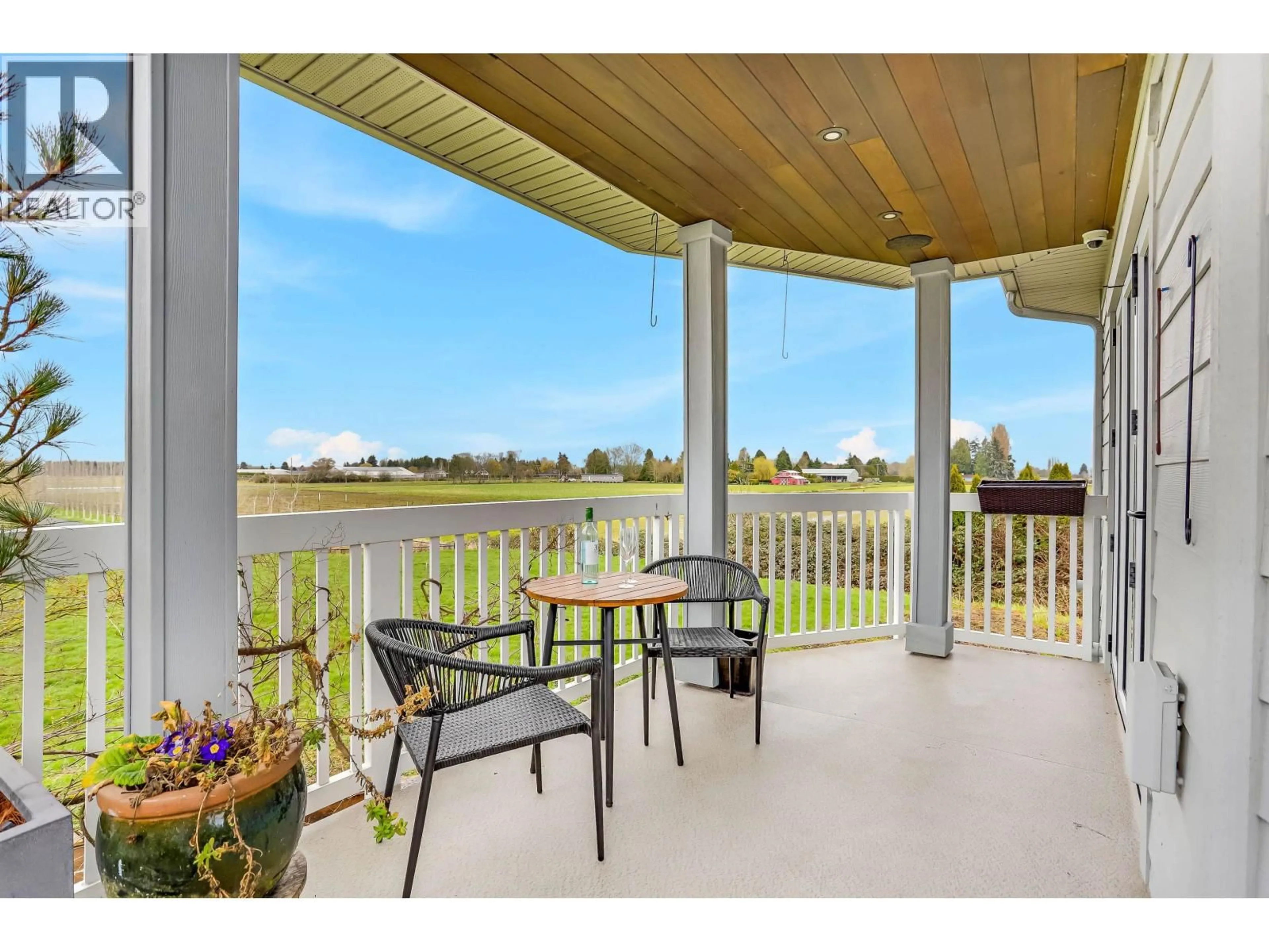 Patio, water/lake/river/ocean view for 6371 LONDON ROAD, Richmond British Columbia V7E6V5