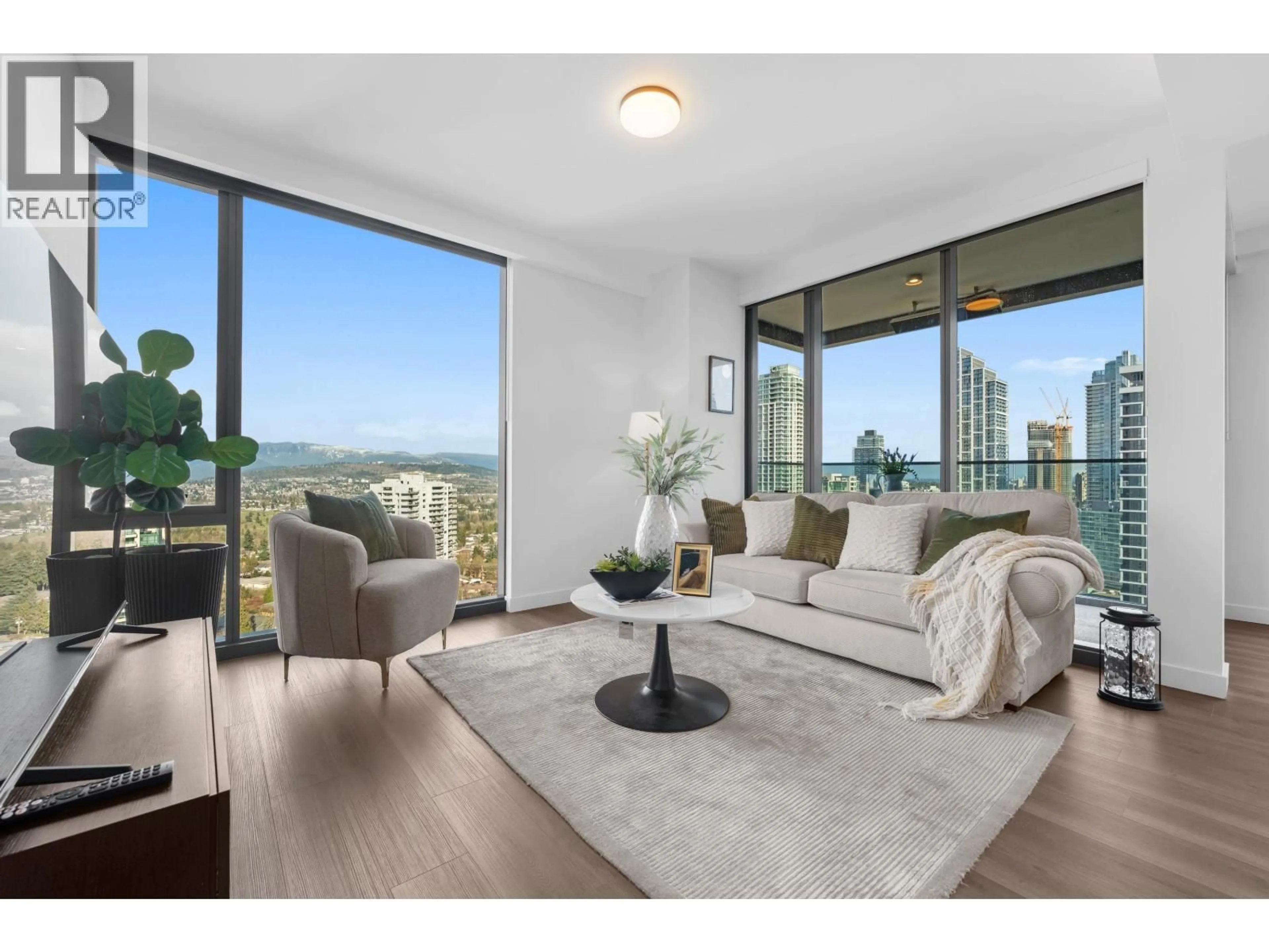 Living room with furniture, unknown for 2108 - 5987 WILSON AVENUE, Burnaby British Columbia V5H0L7