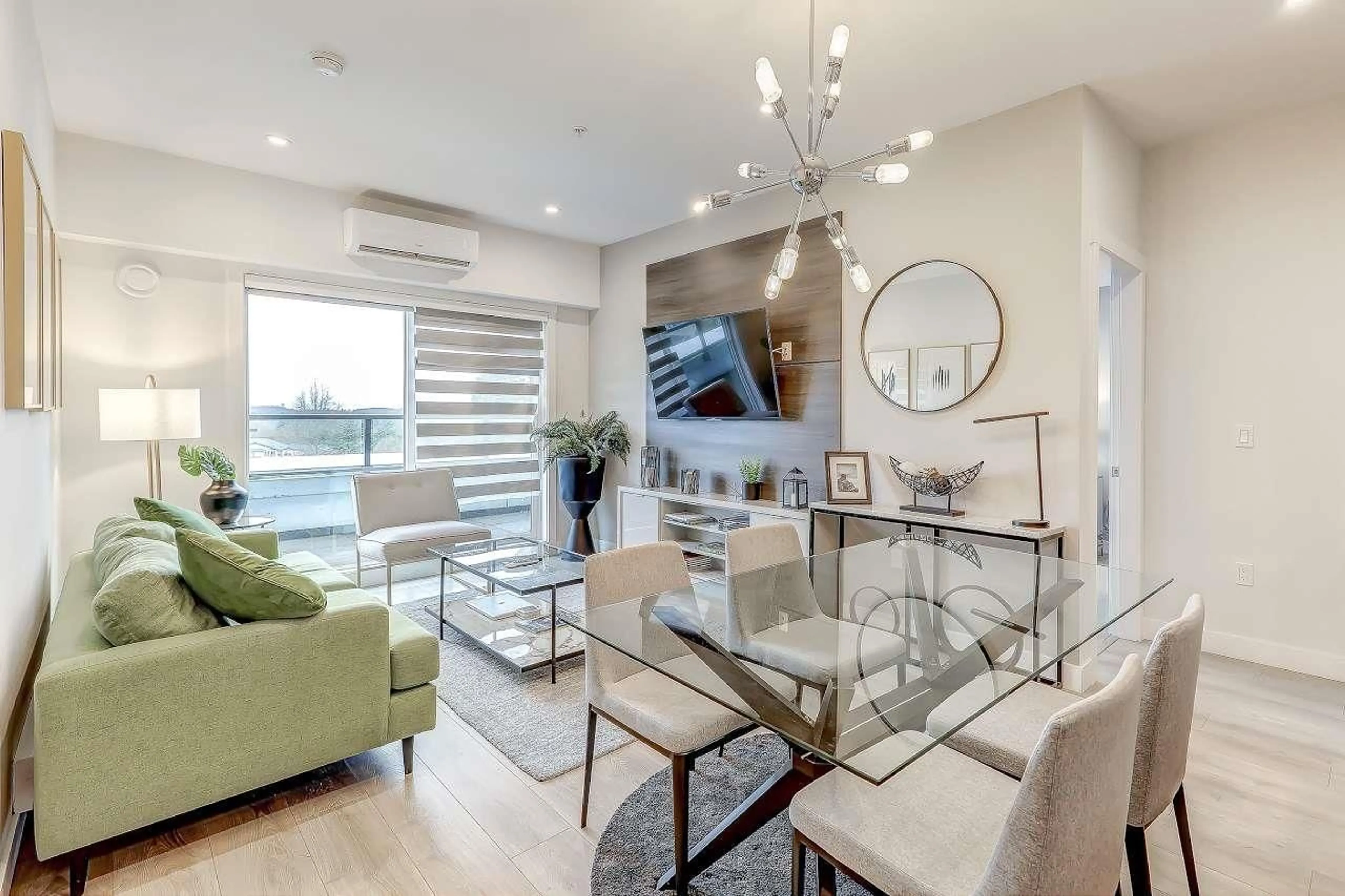 Living room with furniture, unknown for A504 - 14468 72 AVE, Surrey British Columbia V3S0B6