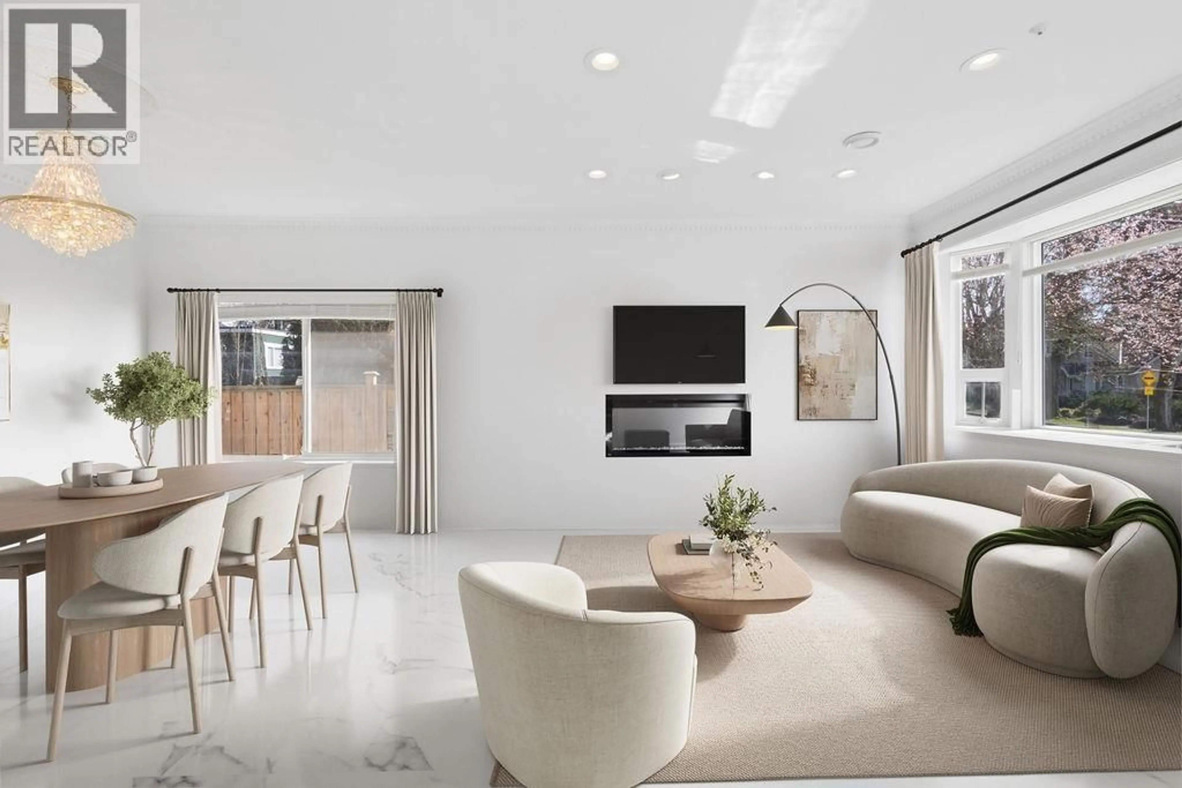 Living room with furniture, ceramic/tile floor for 2709 37TH AVENUE, Vancouver British Columbia V6N2T5