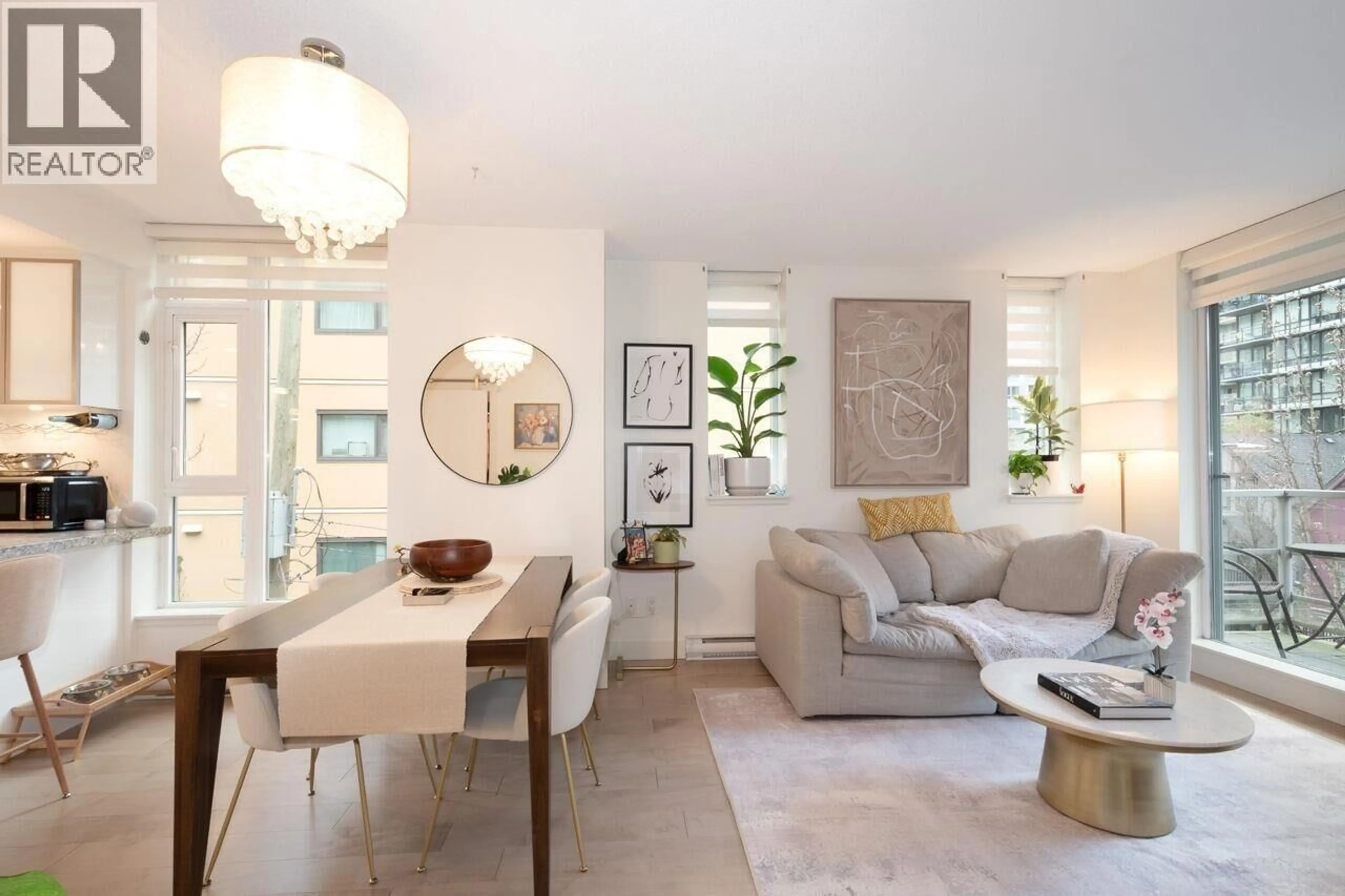 Living room with furniture, unknown for 406 - 1133 HOMER STREET, Vancouver British Columbia V6B0B1