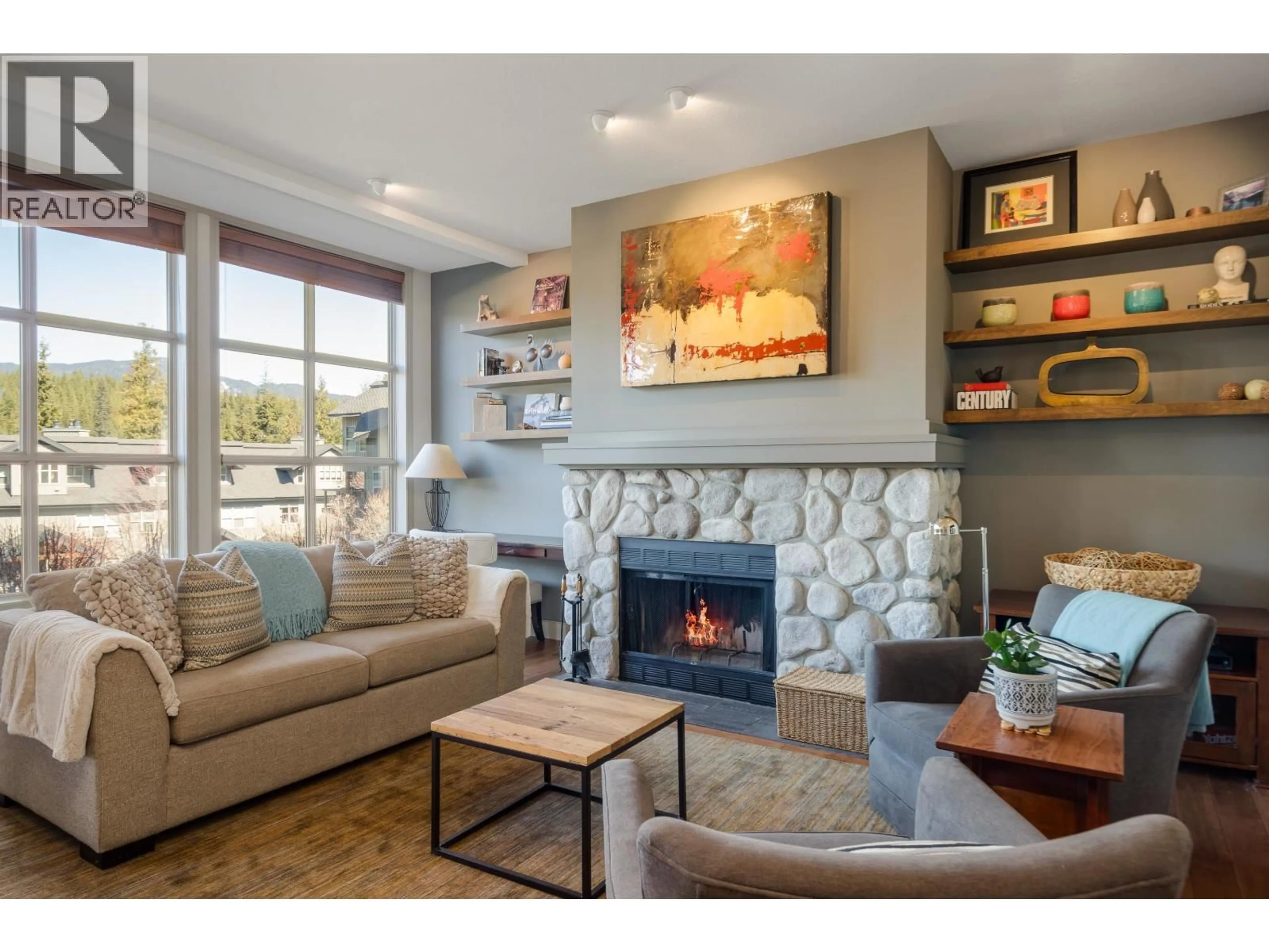 Living room with furniture, unknown for 23 - 4644 BLACKCOMB WAY, Whistler British Columbia V8E0H2