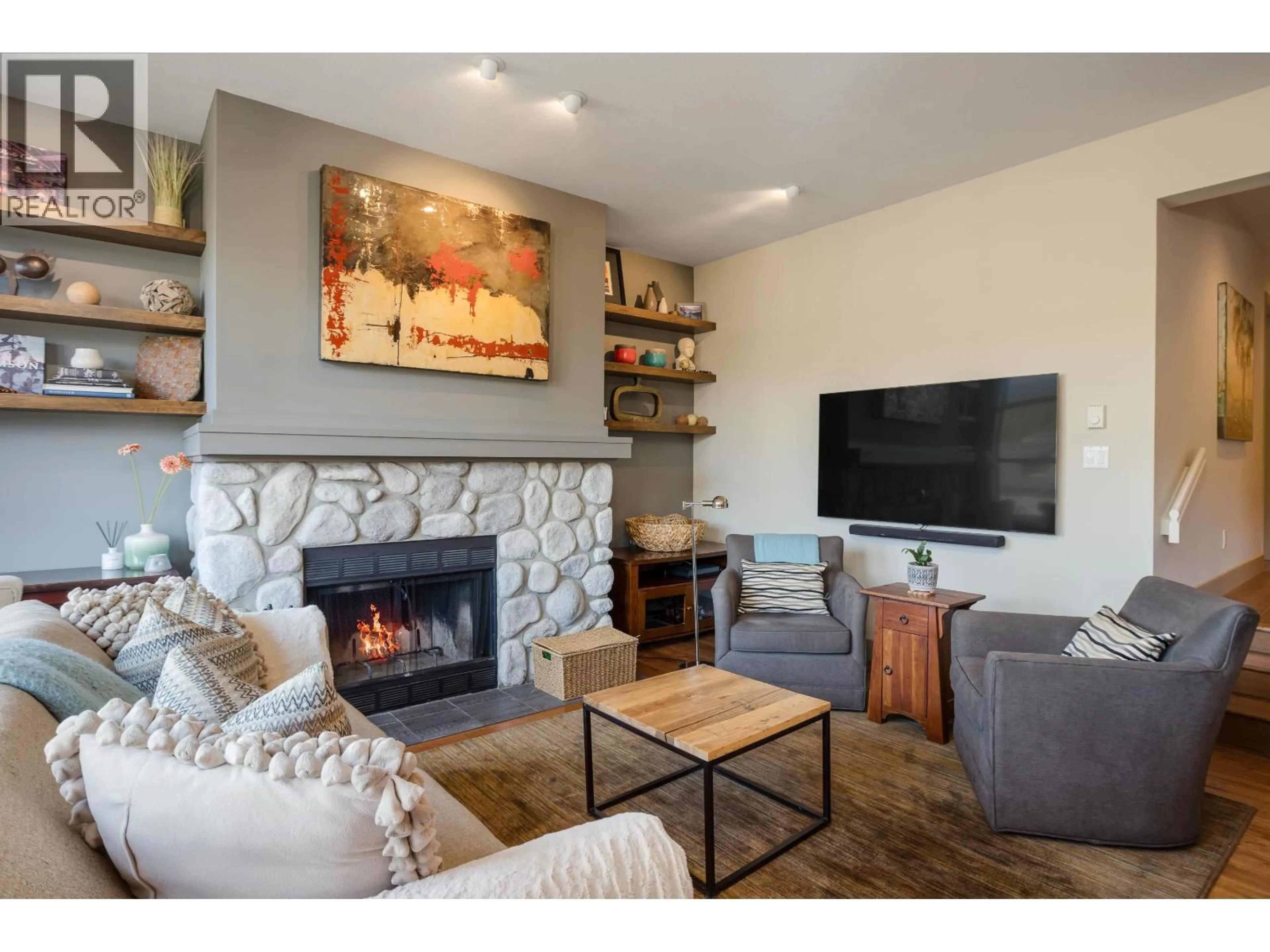 Living room with furniture, unknown for 23 - 4644 BLACKCOMB WAY, Whistler British Columbia V8E0H2