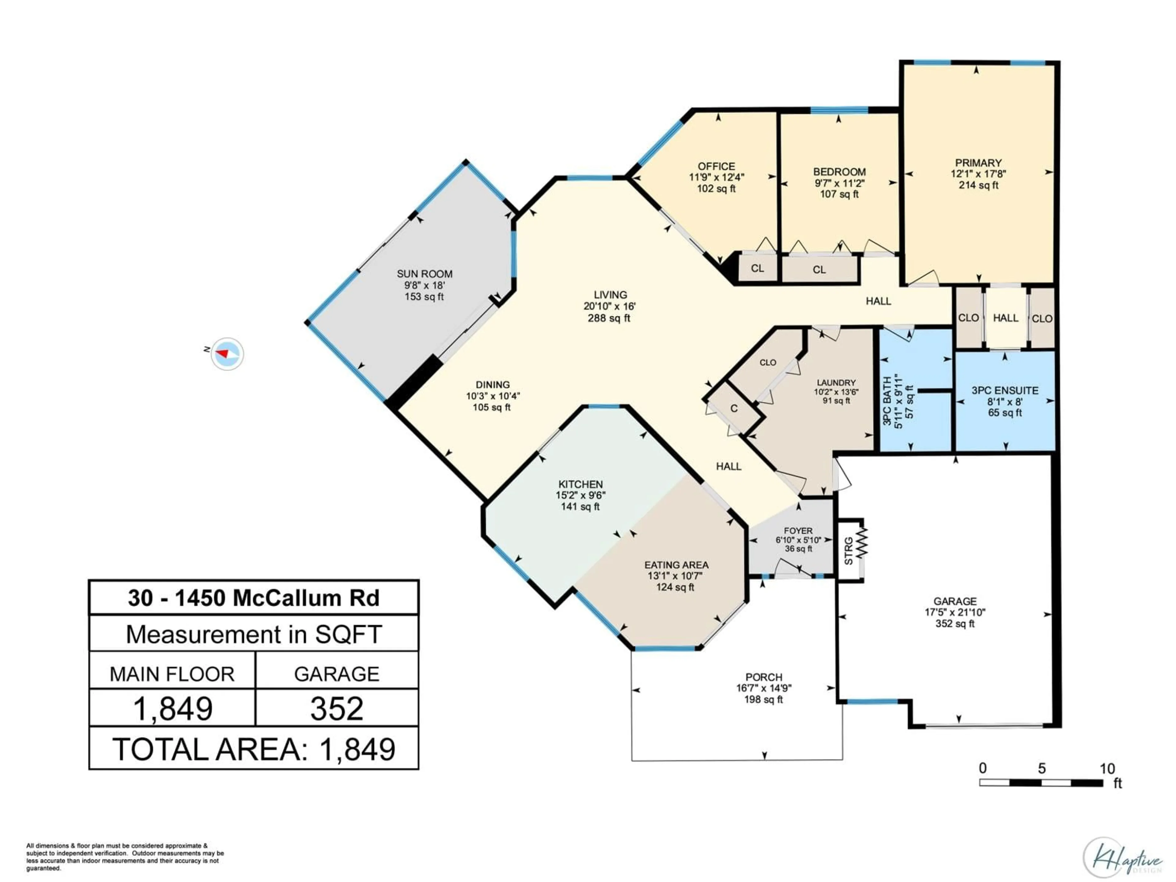Floor plan for 30 - 1450 MCCALLUM ROAD, Abbotsford British Columbia V2S8A5