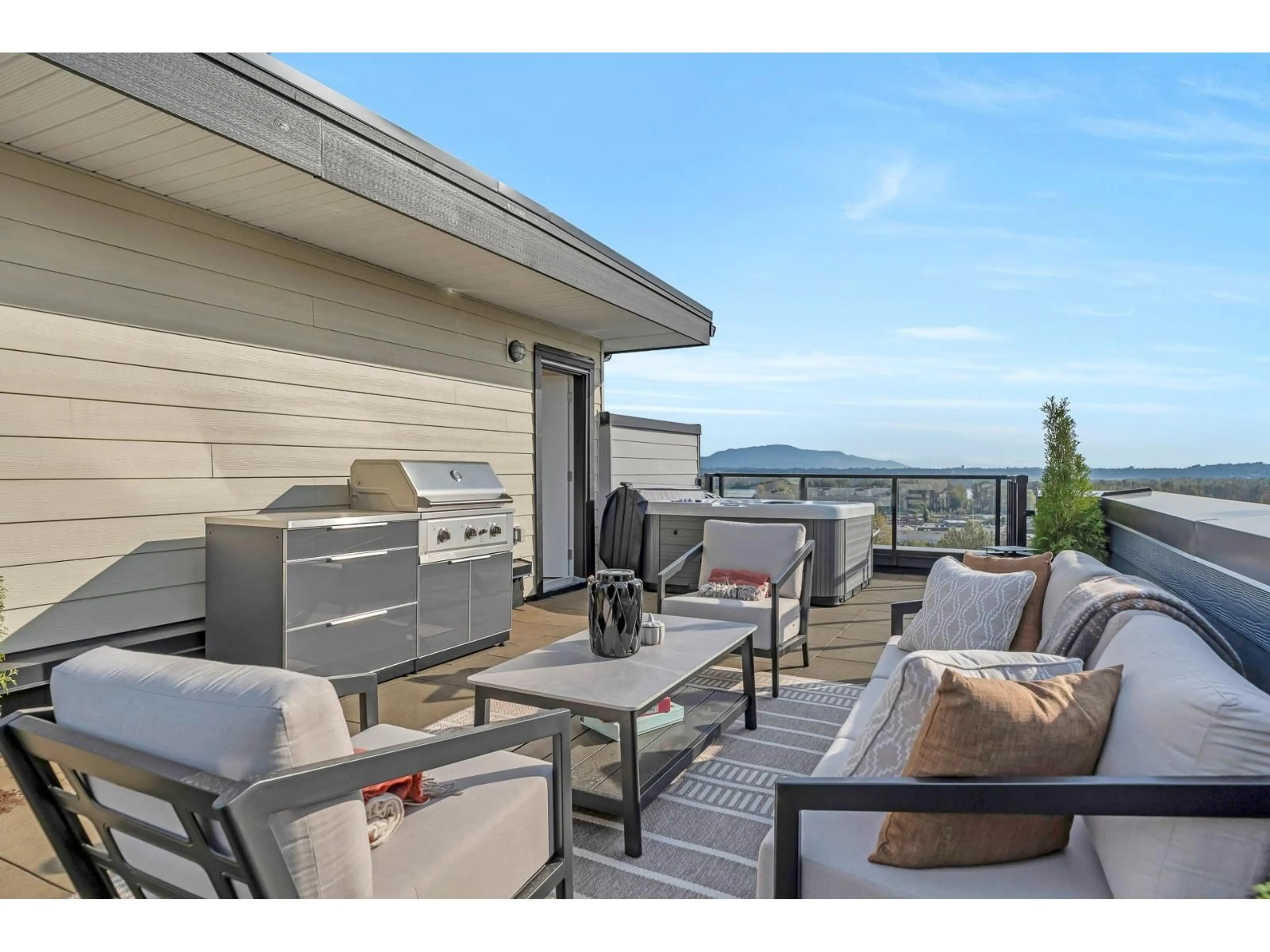 Patio, water/lake/river/ocean view for 81 - 7381 PRESTON BOULEVARD, Mission British Columbia V2V1C5