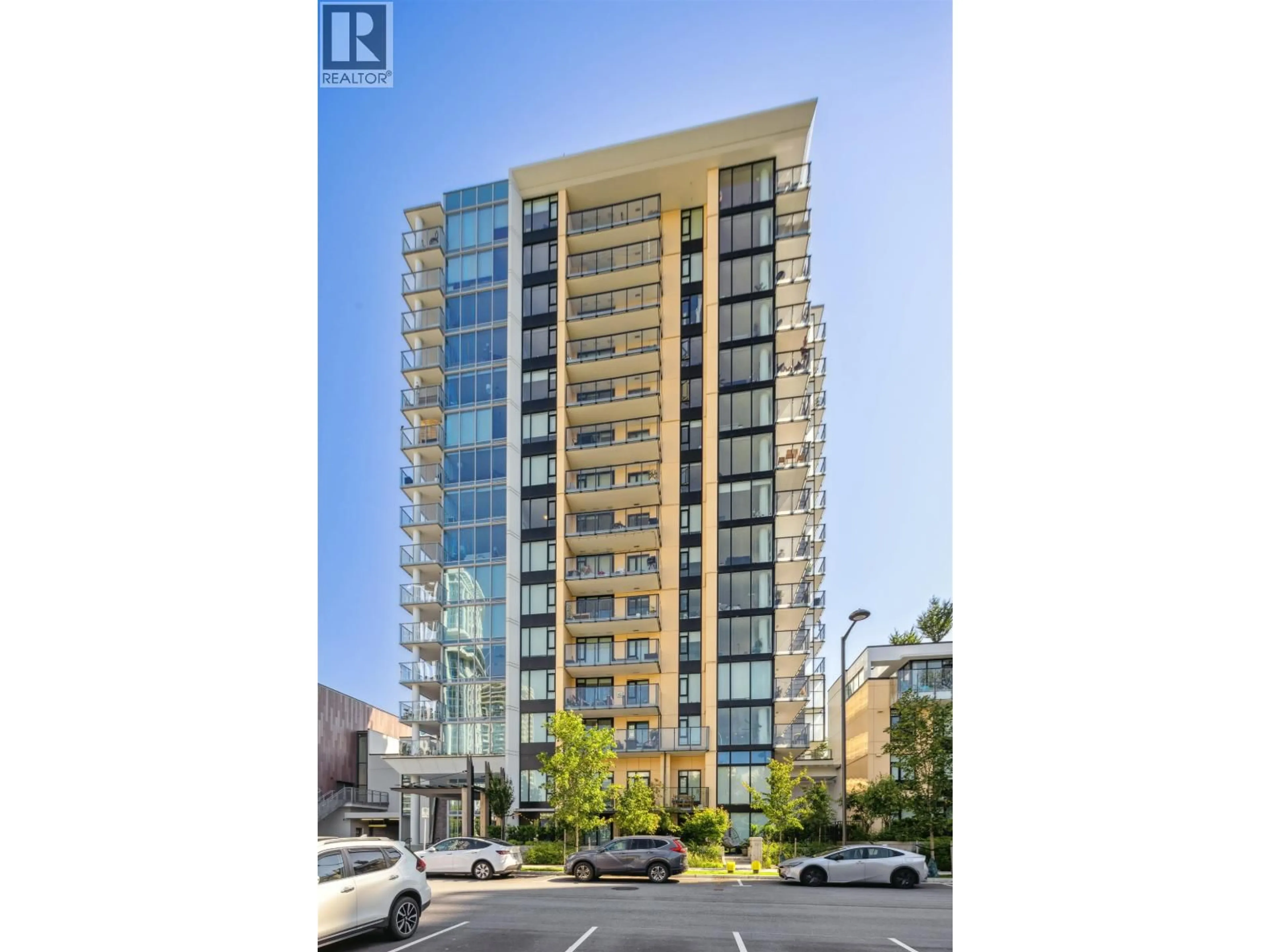 A pic from outside/outdoor area/front of a property/back of a property/a pic from drone, building for 1207 - 1471 HUNTER STREET, North Vancouver British Columbia V7J1H3