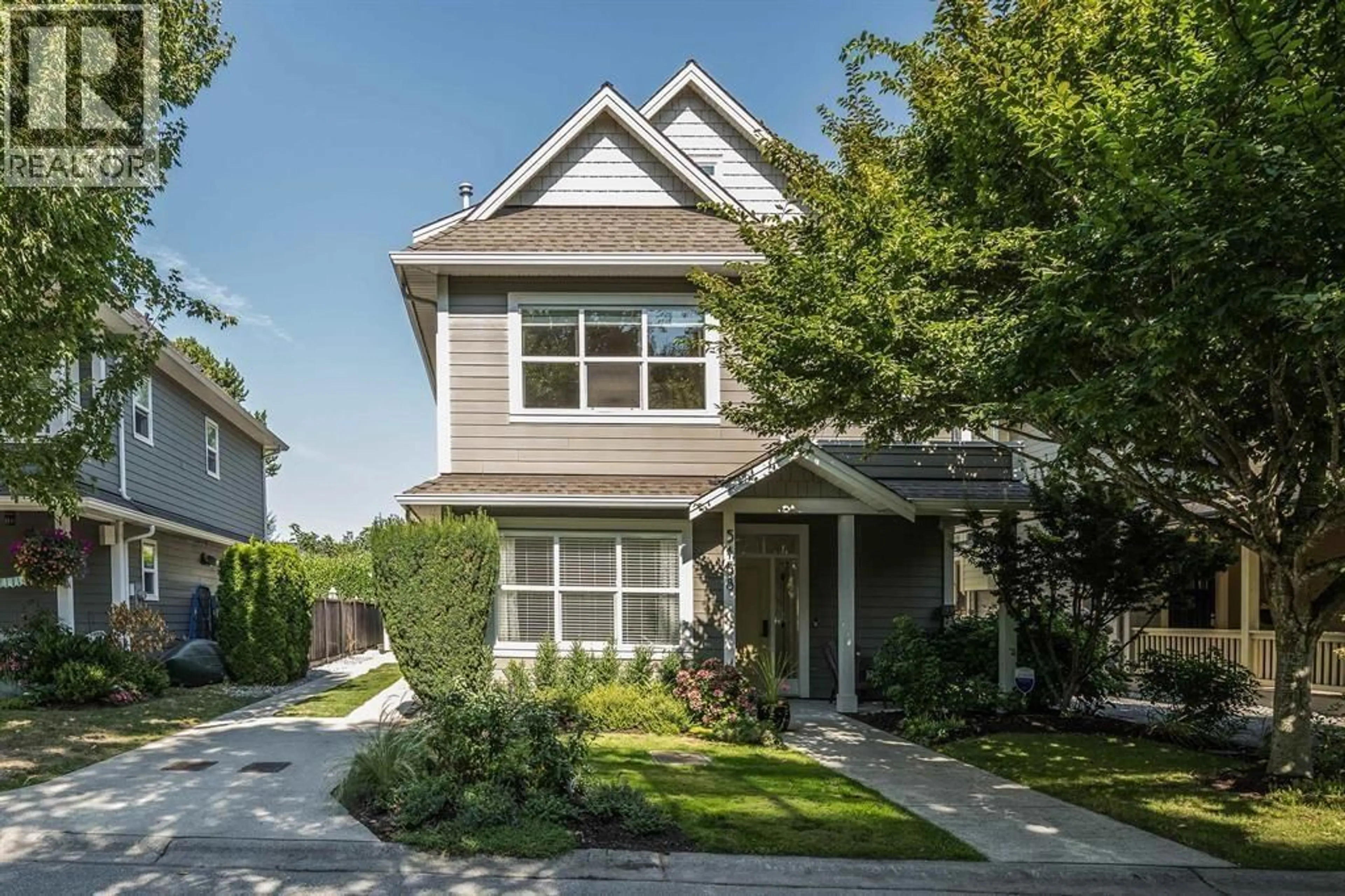 Home with vinyl exterior material, street for 5158 WESTMINSTER LANE, Delta British Columbia V4K5G3