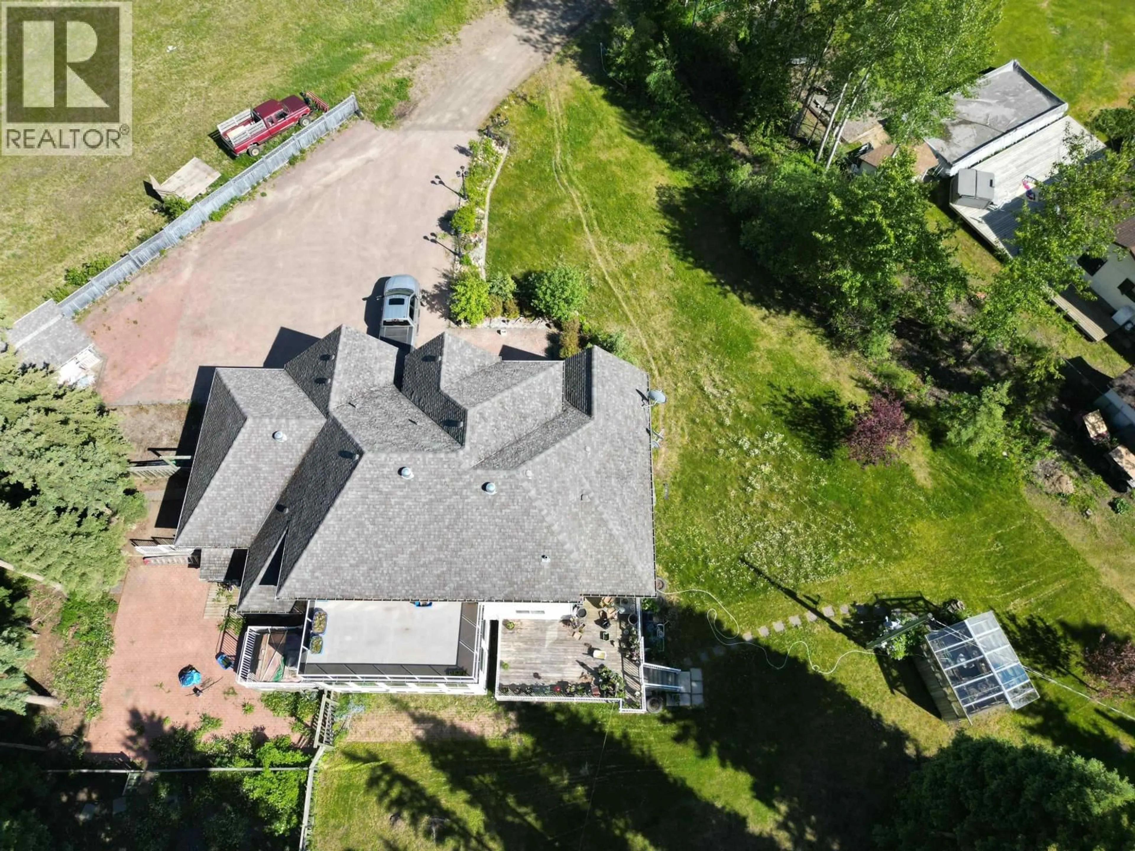 A pic from outside/outdoor area/front of a property/back of a property/a pic from drone, unknown for 585 5TH AVENUE, Burns Lake British Columbia V0J1E0
