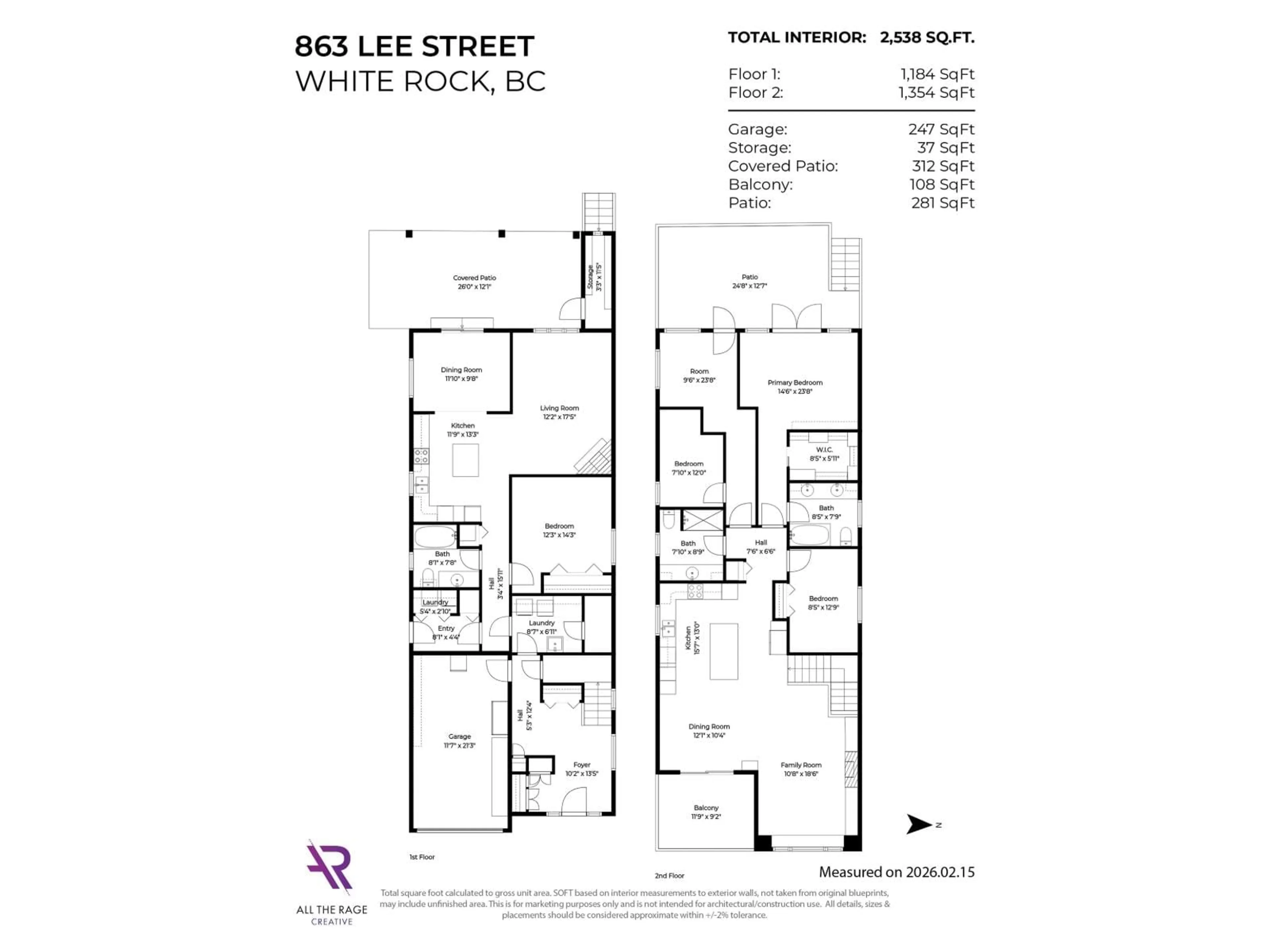 Floor plan for 863 LEE STREET, White Rock British Columbia V4B4N7