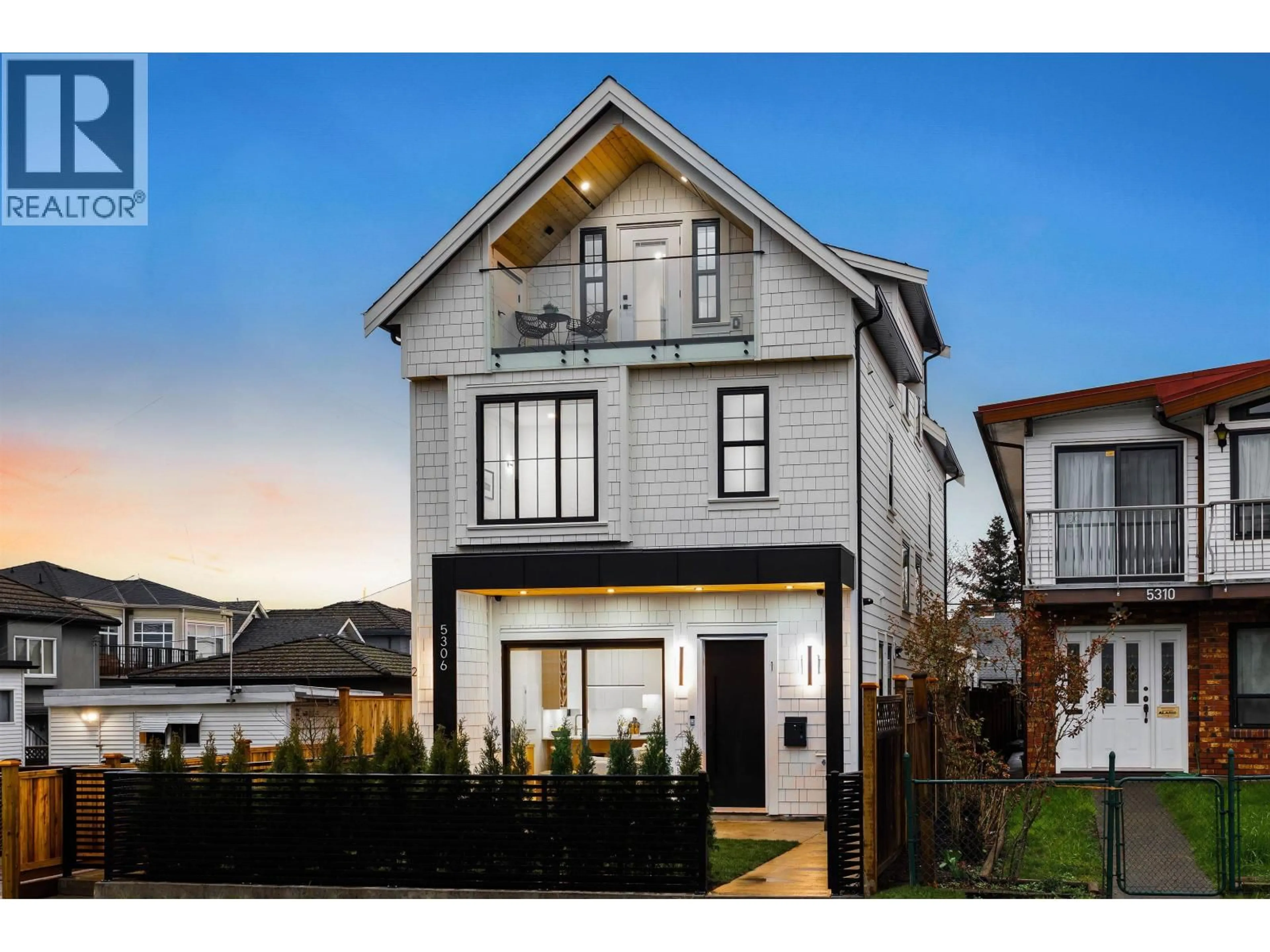 Home with brick exterior material, street for 1 - 5306 CULLODEN STREET, Vancouver British Columbia V5W3R6