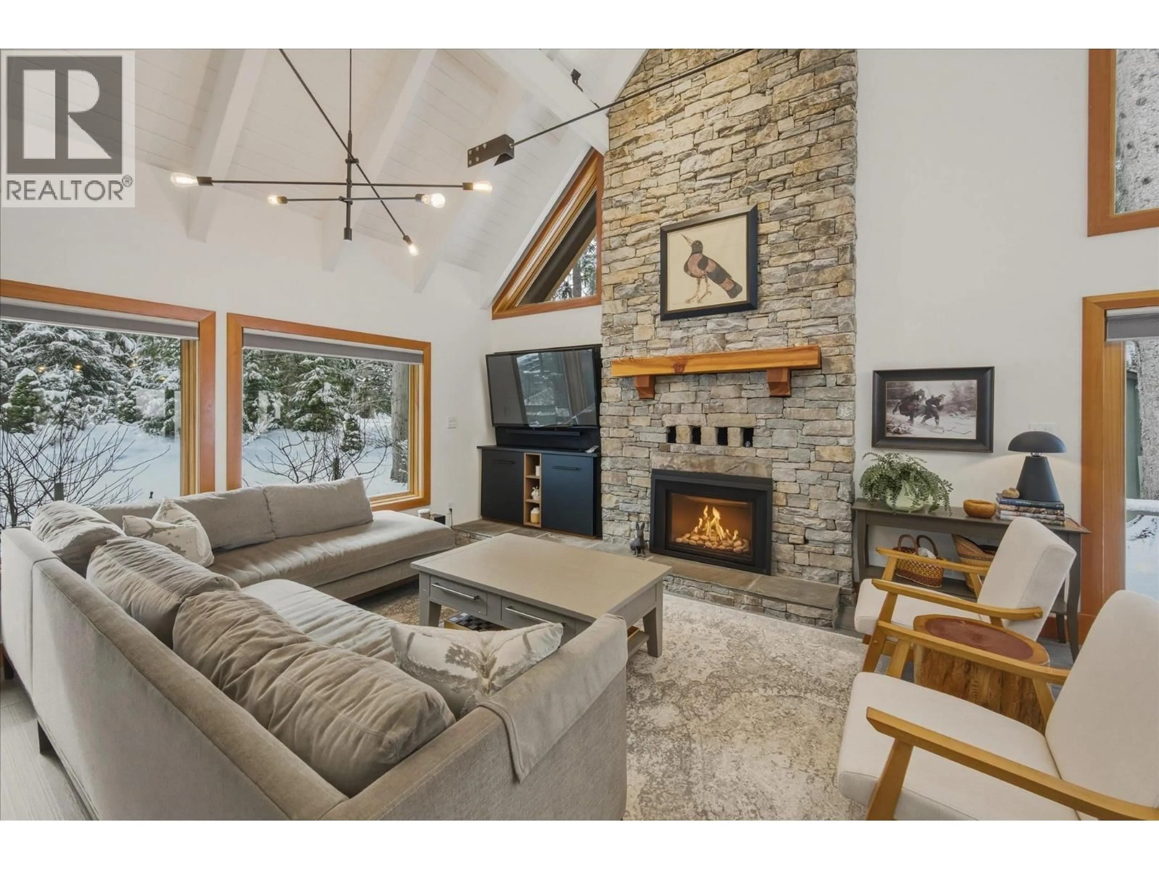 Living room with furniture, unknown for 6725 CRABAPPLE DRIVE, Whistler British Columbia V8E0C5