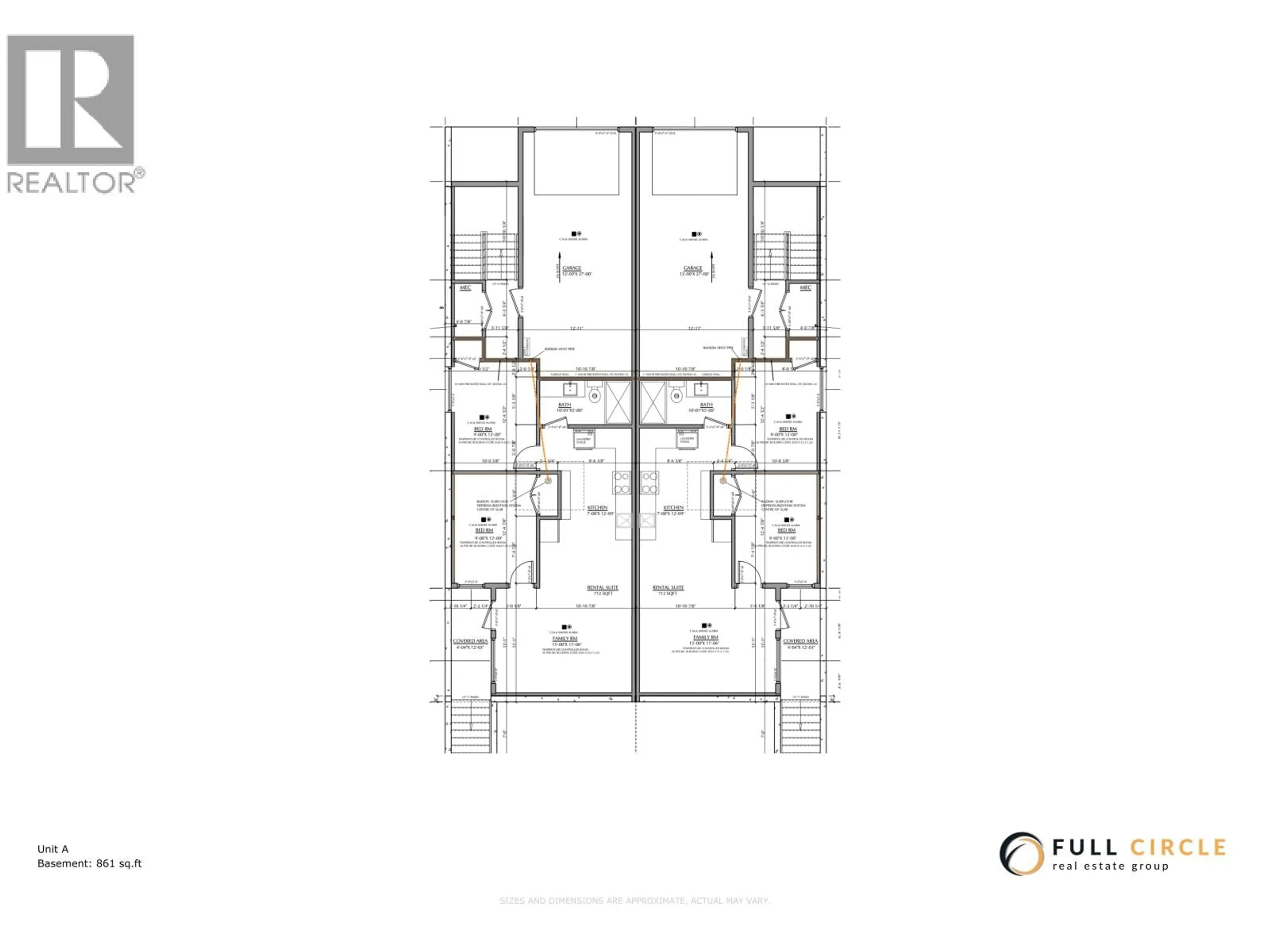 Floor plan for A - 22012 ISAAC CRESCENT, Maple Ridge British Columbia V2X8N8