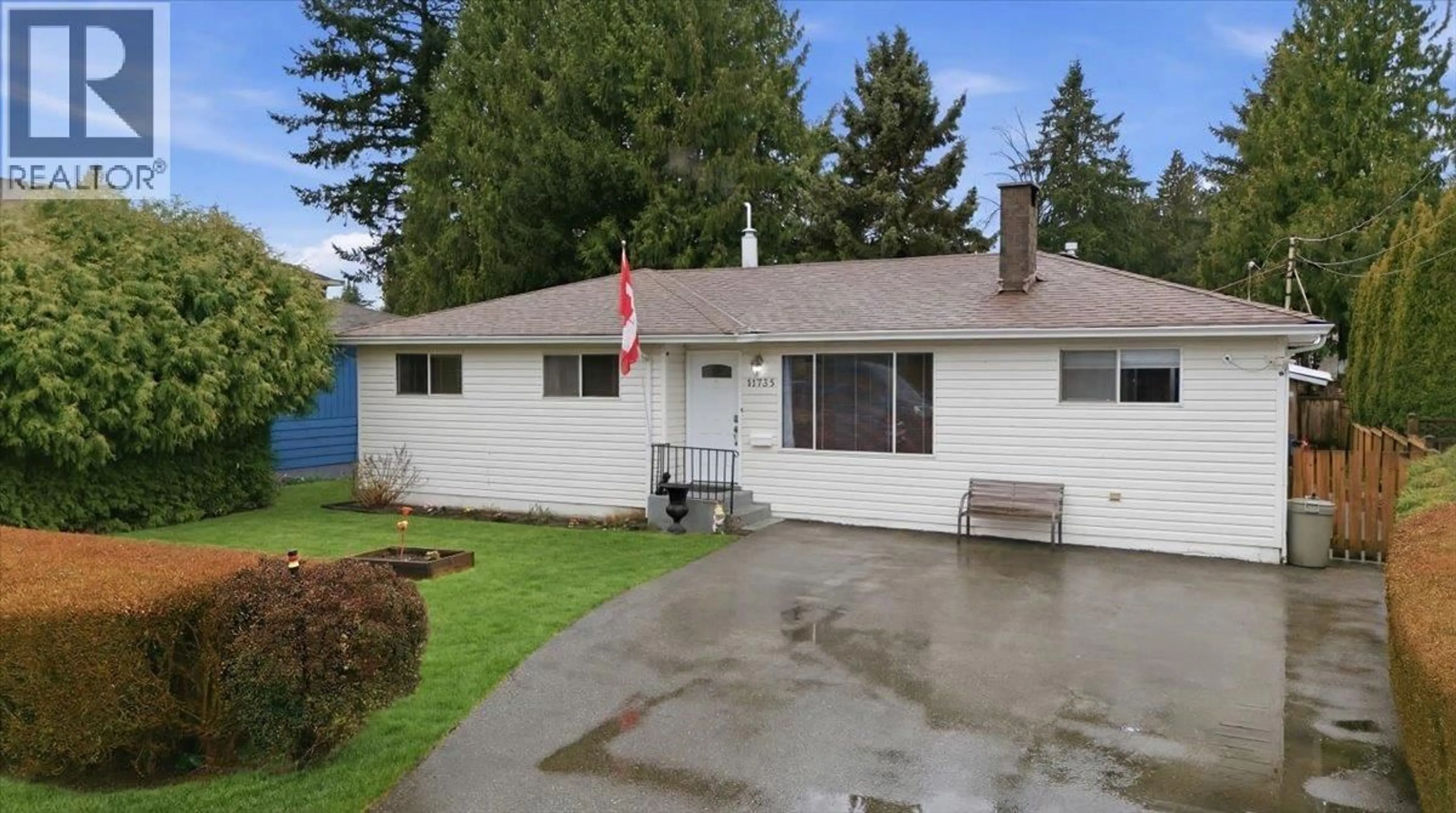 Home with vinyl exterior material, street for 11735 STEEVES STREET, Maple Ridge British Columbia V2X4X7