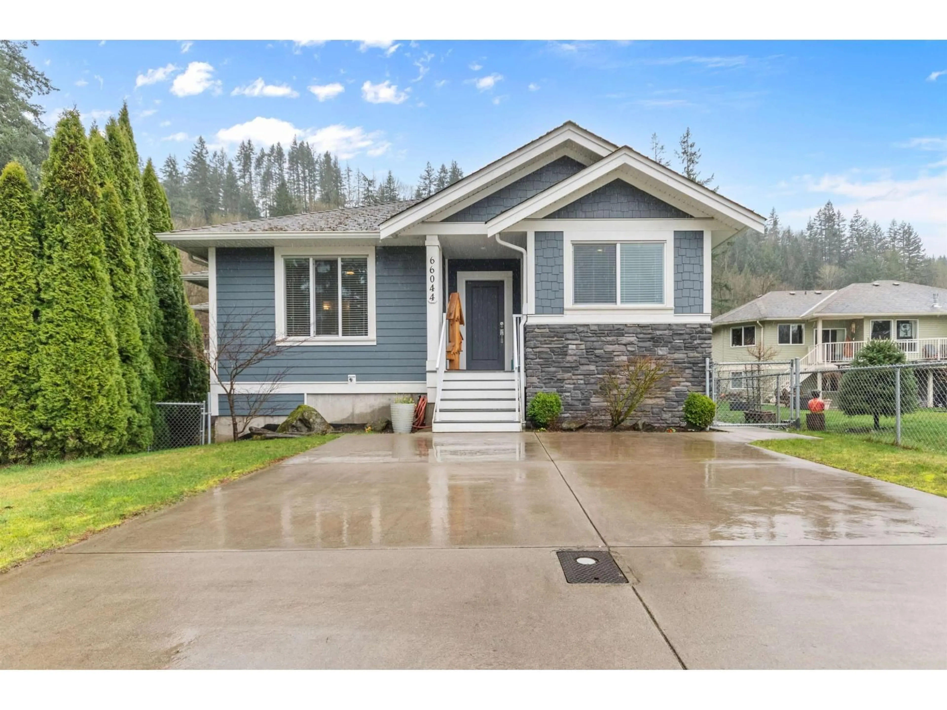 Home with vinyl exterior material, street for 66044 OGILVIEW DRIVE, Hope British Columbia V0X1L1