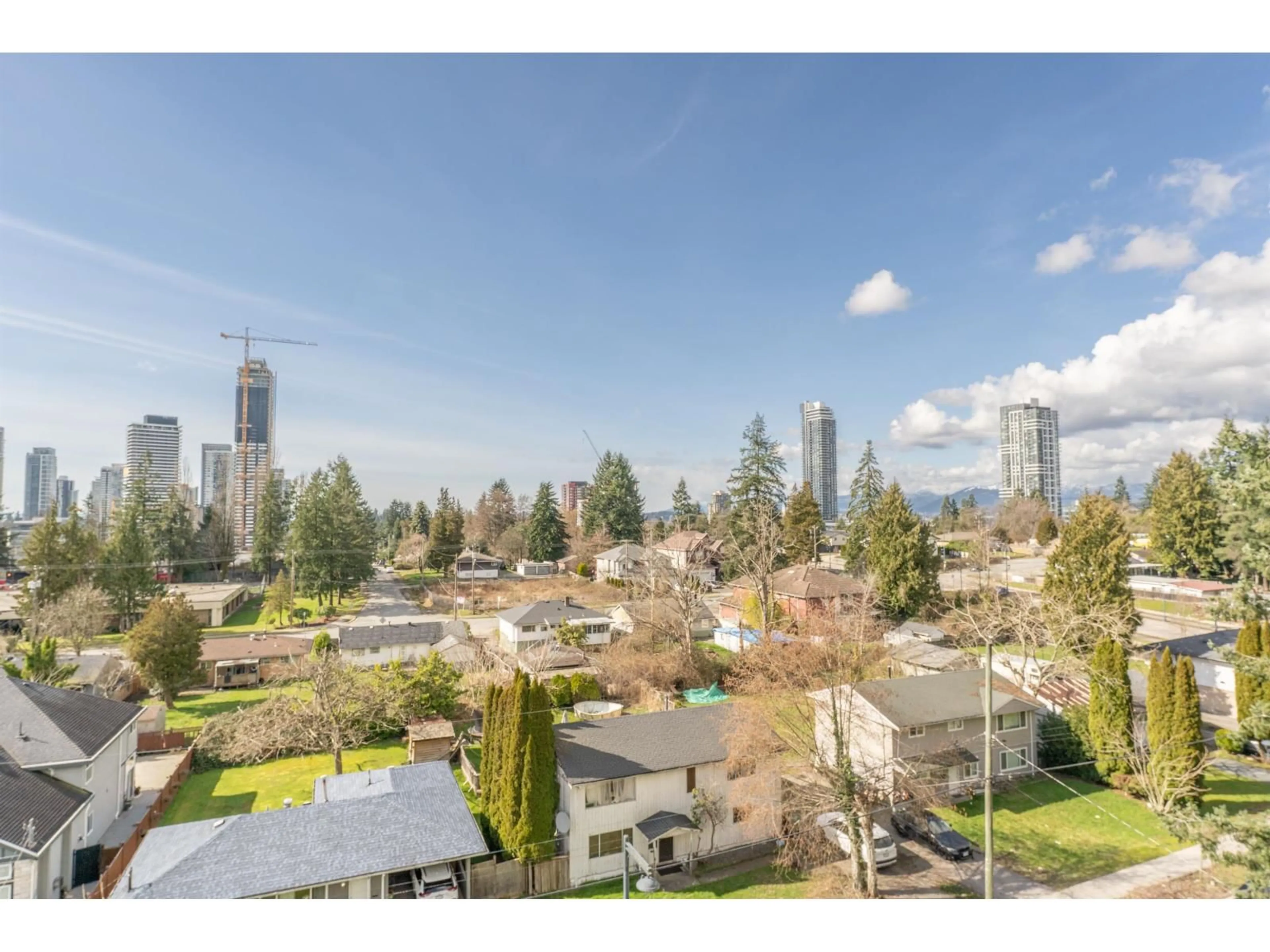 A pic from outside/outdoor area/front of a property/back of a property/a pic from drone, city buildings view from balcony for 608 - 10488 138A STREET, Surrey British Columbia V3T0W4