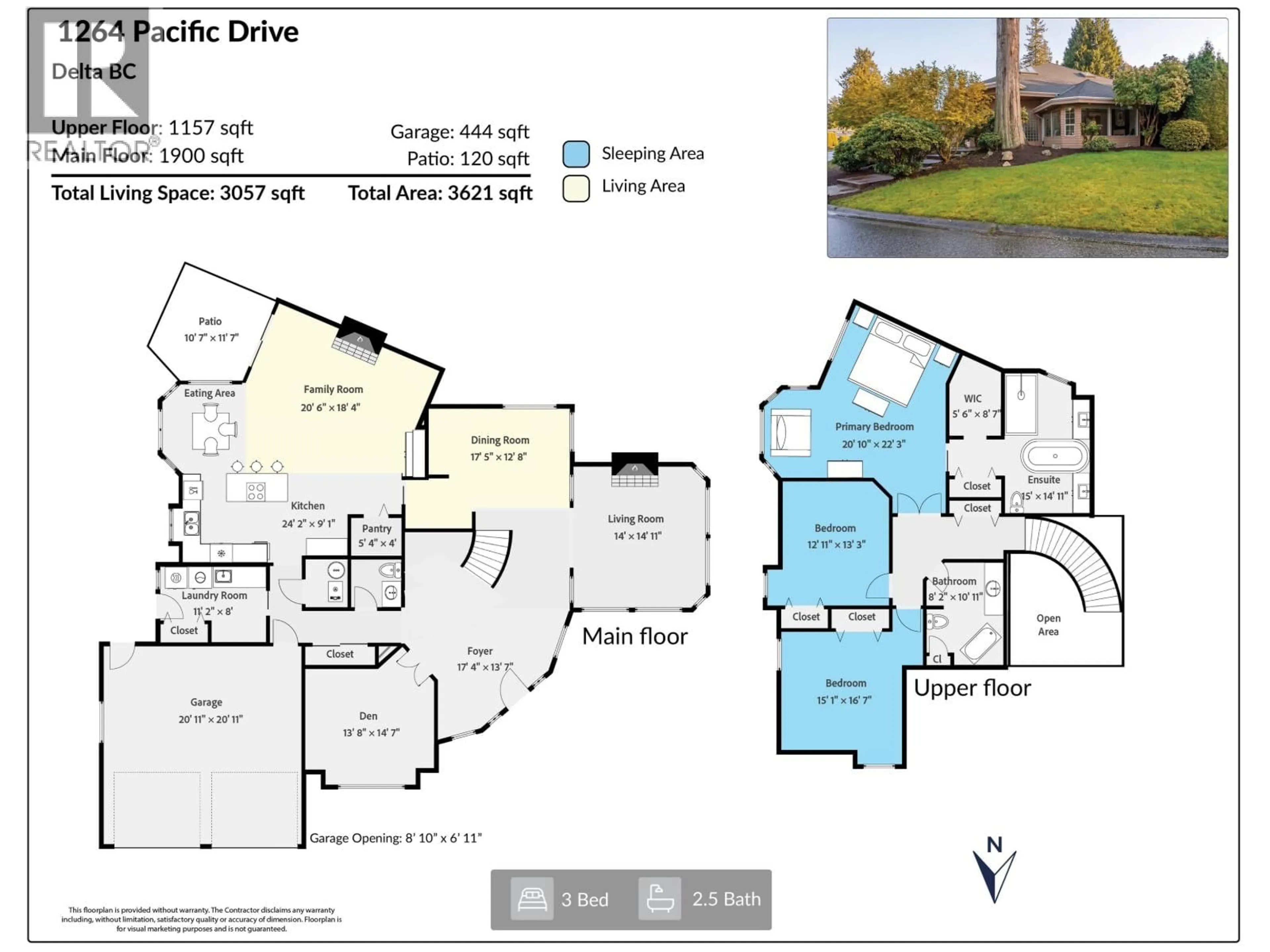 Floor plan for 1264 PACIFIC DRIVE, Delta British Columbia V4M4B1