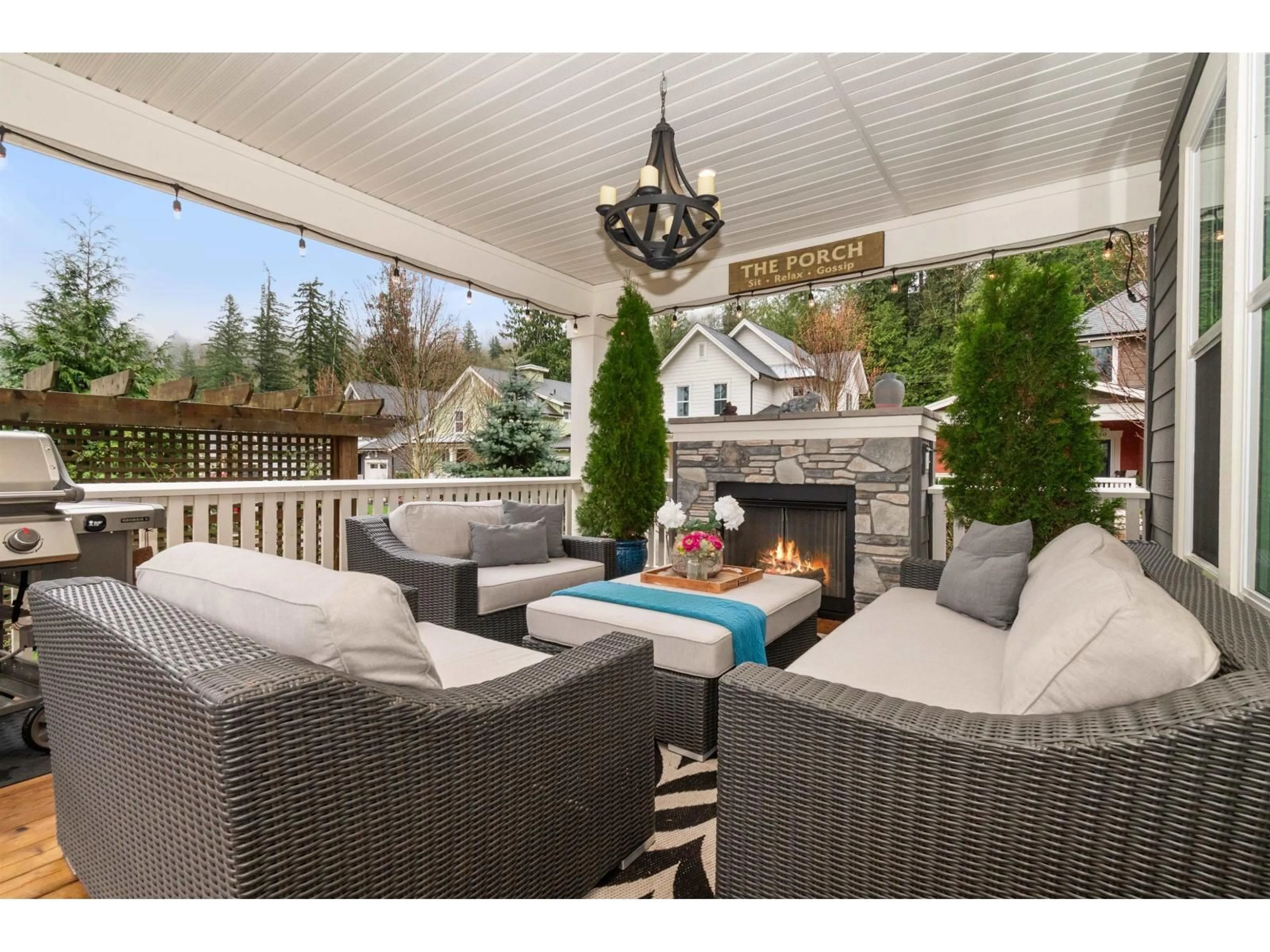 Patio, mountain view for 43339 CREEKSIDE CIRCLE, Lindell Beach British Columbia V2R0Z4