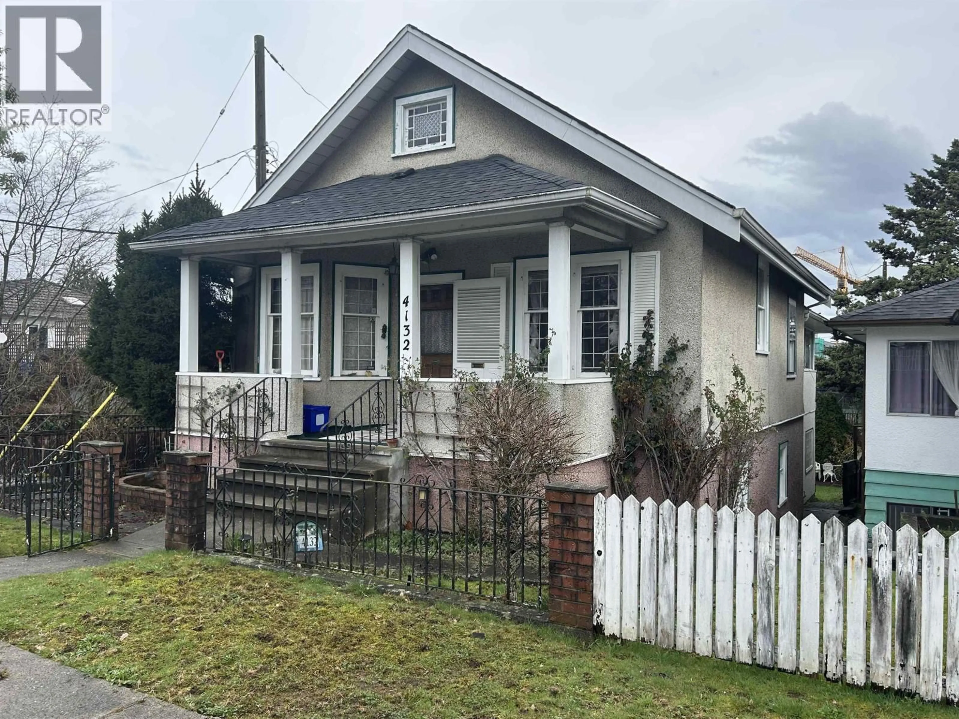 Home with vinyl exterior material, street for 4132 BALKAN STREET, Vancouver British Columbia V5V3Z2