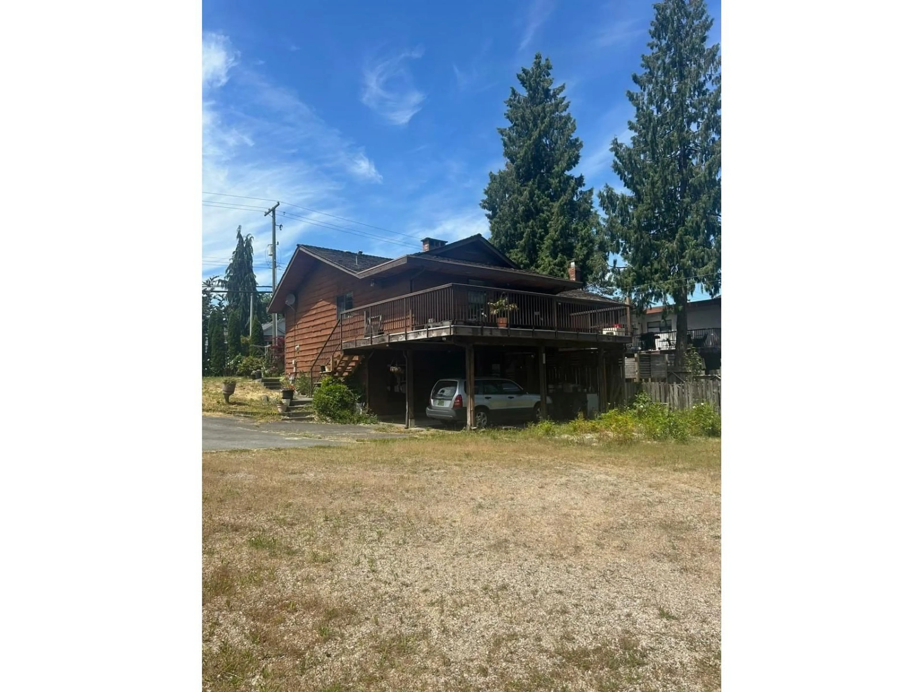 A pic from outside/outdoor area/front of a property/back of a property/a pic from drone, building for 9860 160 STREET, Surrey British Columbia V4N2J4