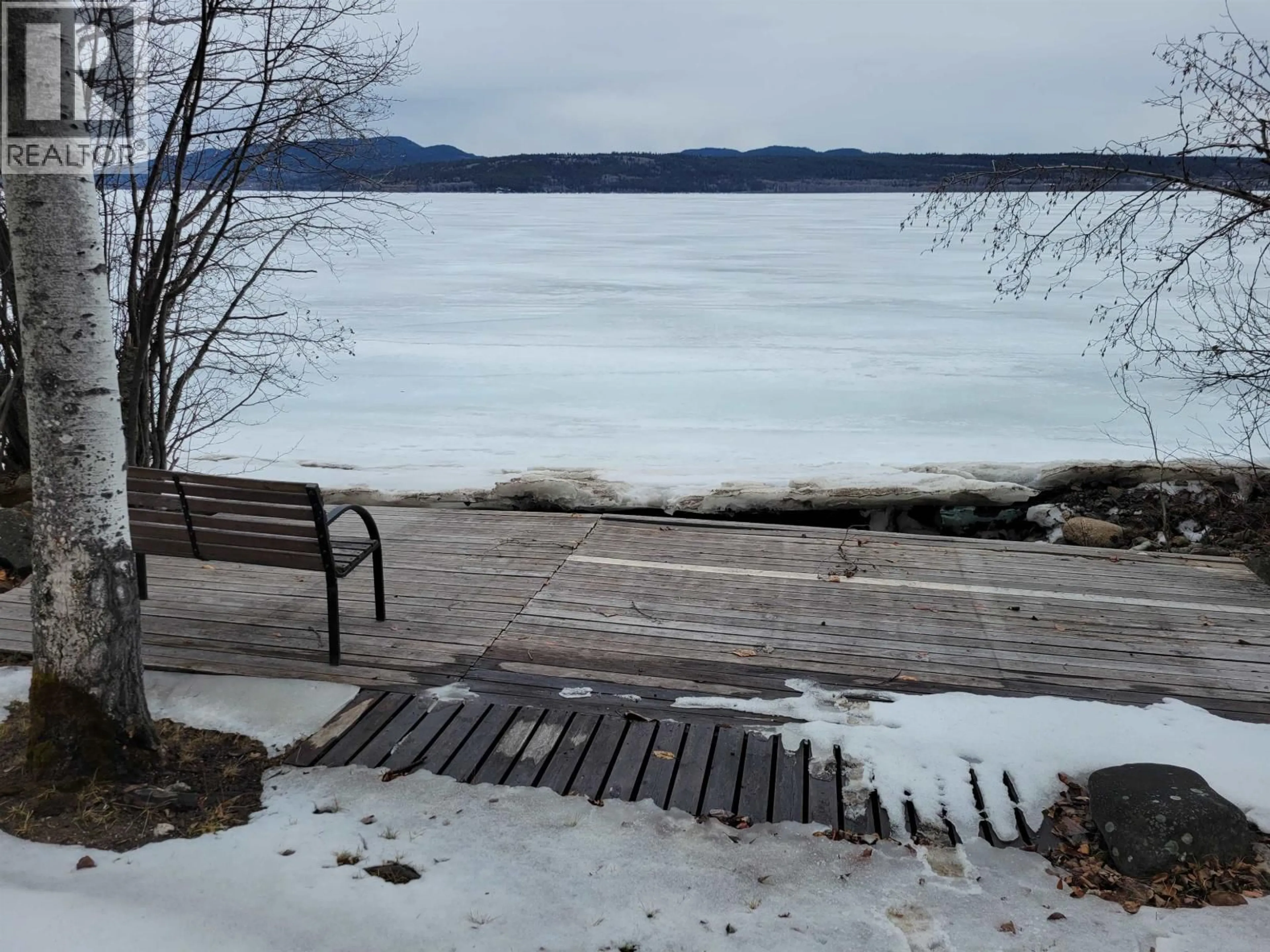 Patio, water/lake/river/ocean view for 8858 GALA BAY ROAD, Fraser Lake British Columbia V0J1S0
